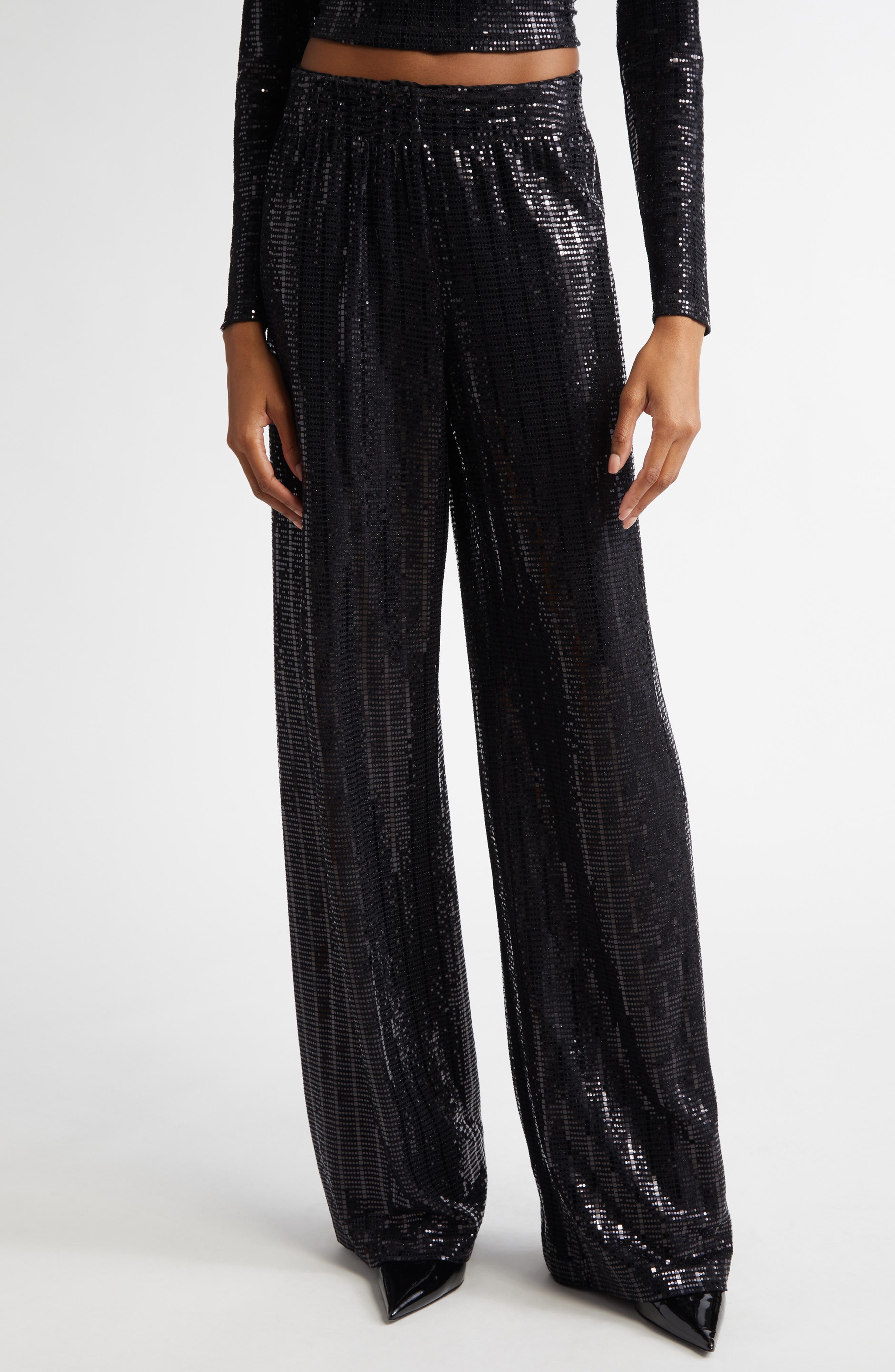 Elba Sequin Pants - Image 1