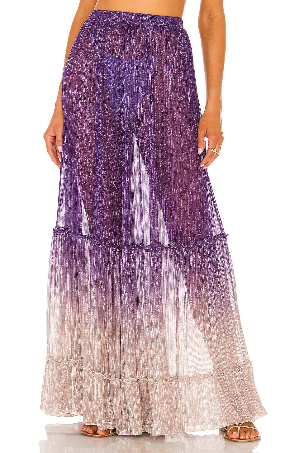 Plisse Degrade Pants - Image 1