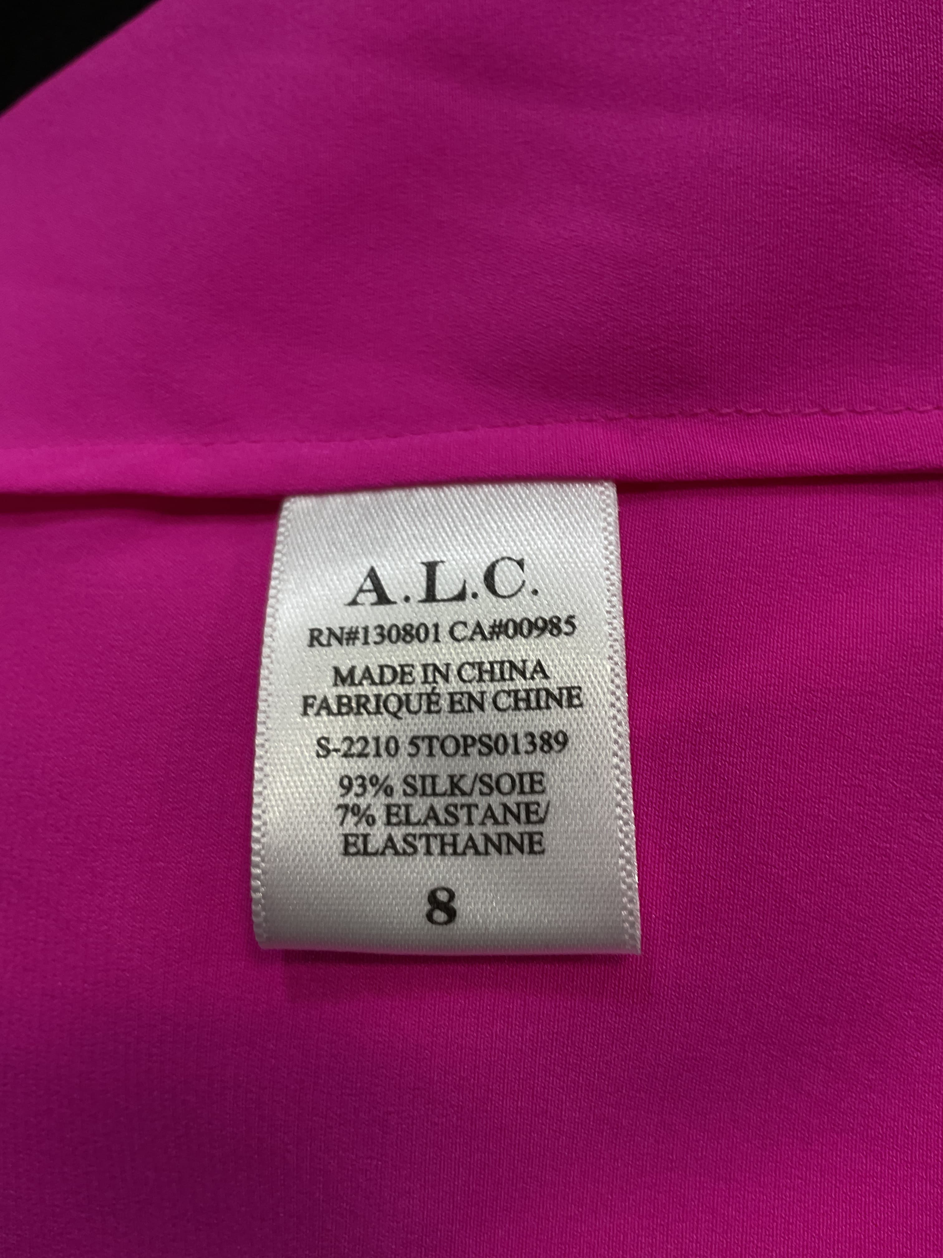 Erin Top In Hot Pink - Image 2