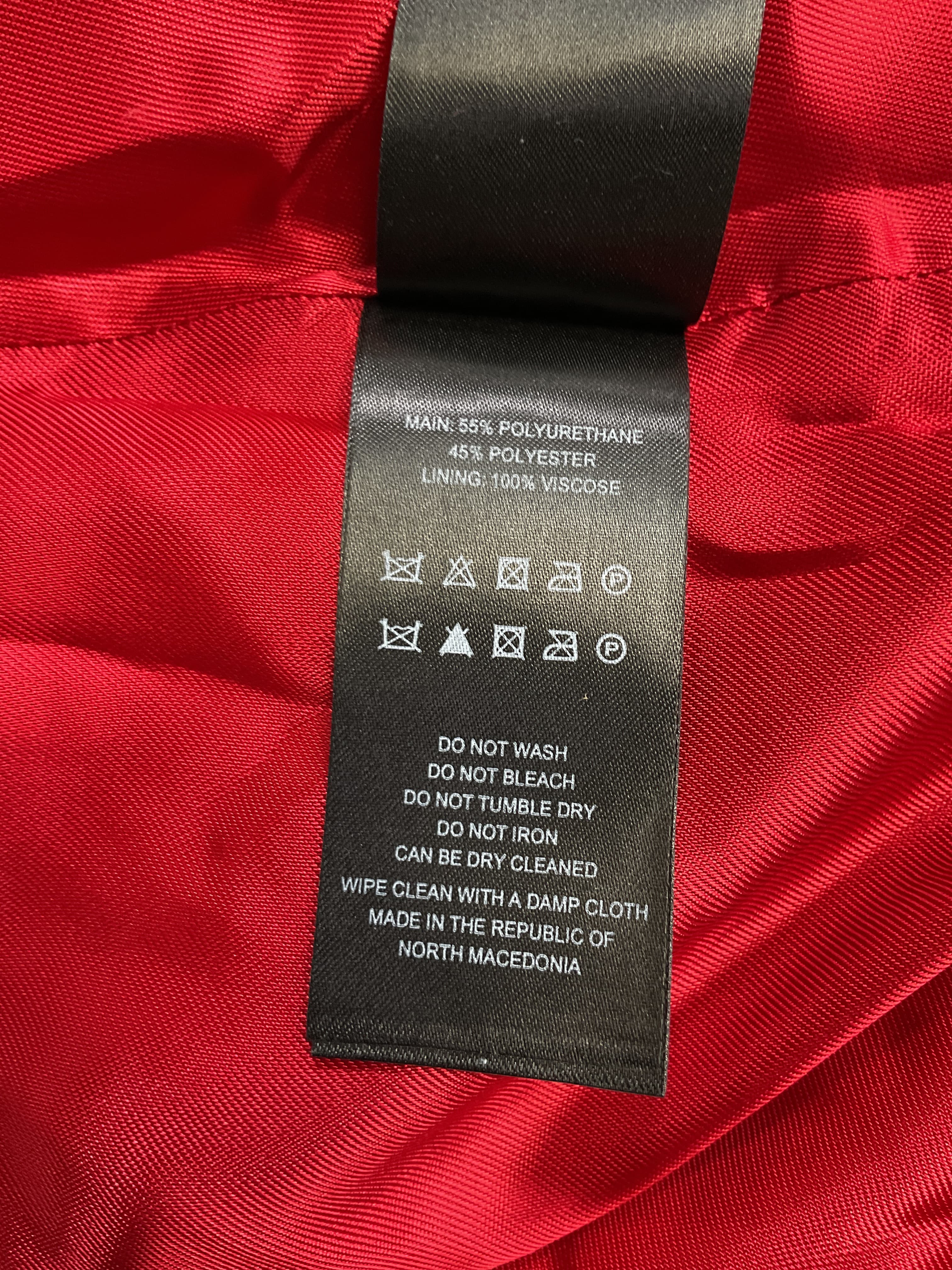 Faux Patent-Leather Mini Skirt - Image 4