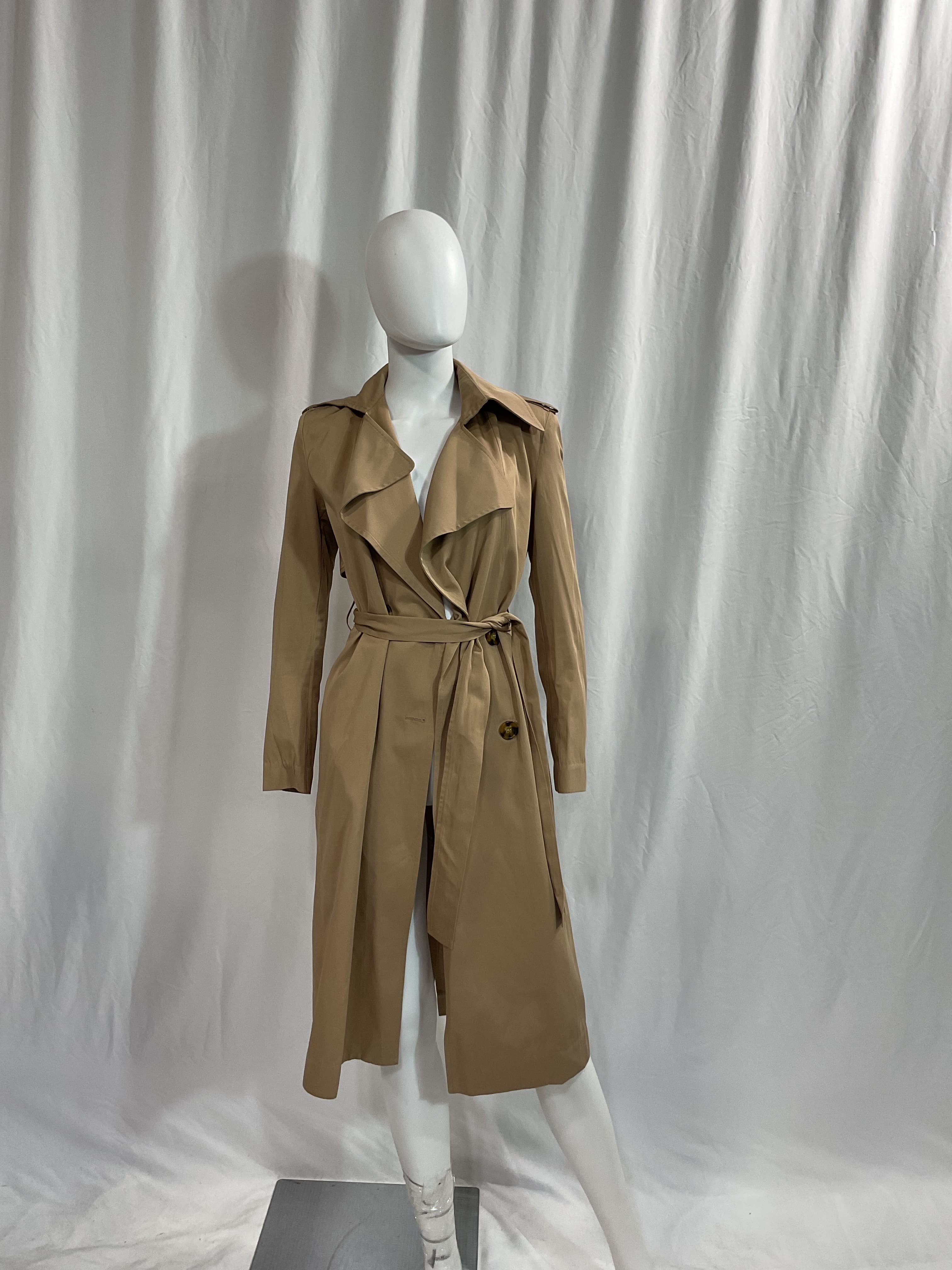 The Classic Trench In Tan - Image 2