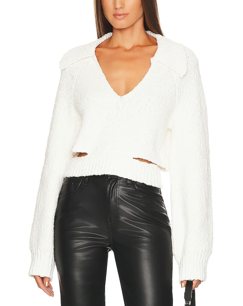 Imani Boucle Knit Pullover - Image 1
