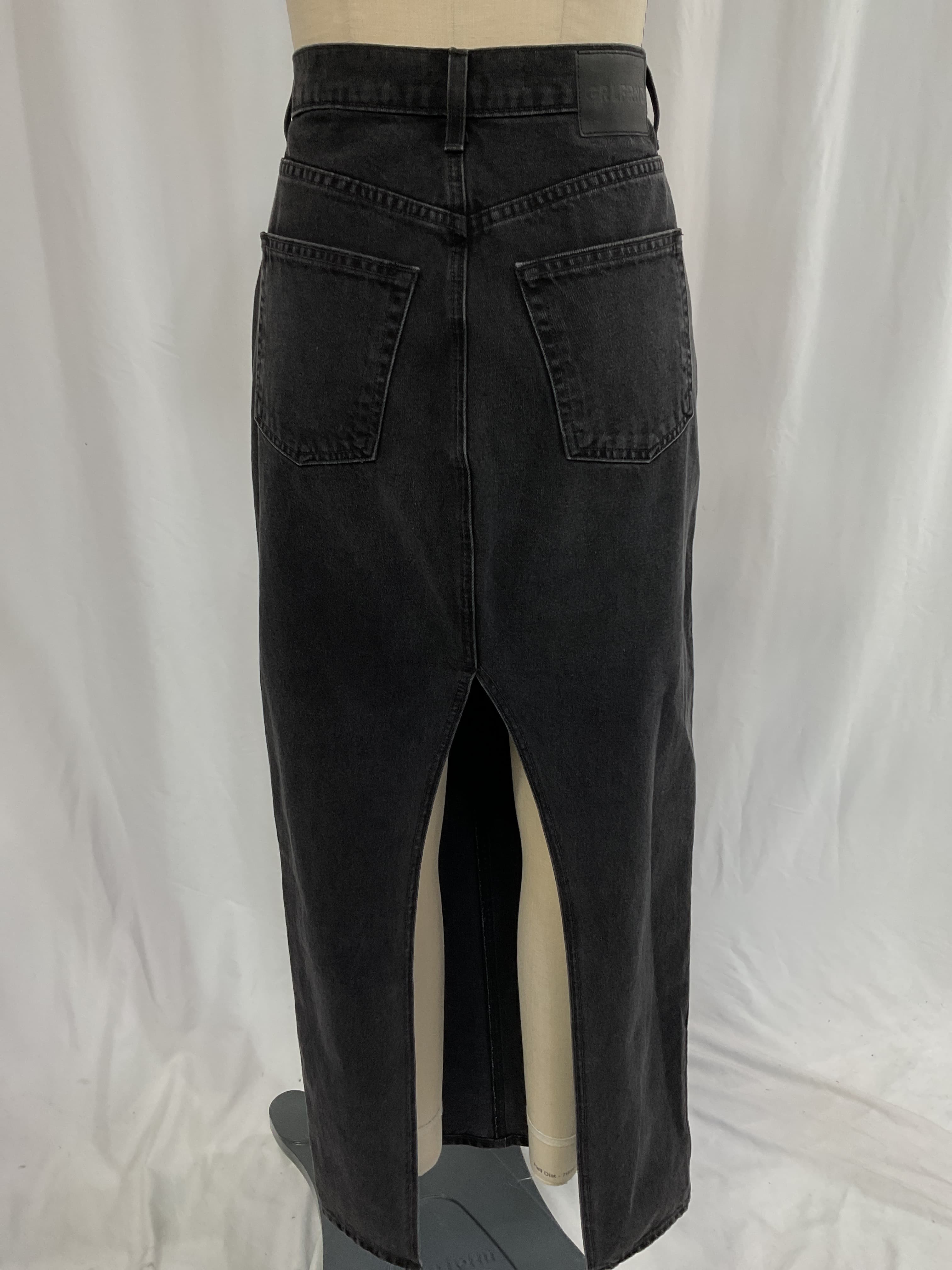 Amara Maxi Pencil Skirt With Back Slit In Loleta - Image 3