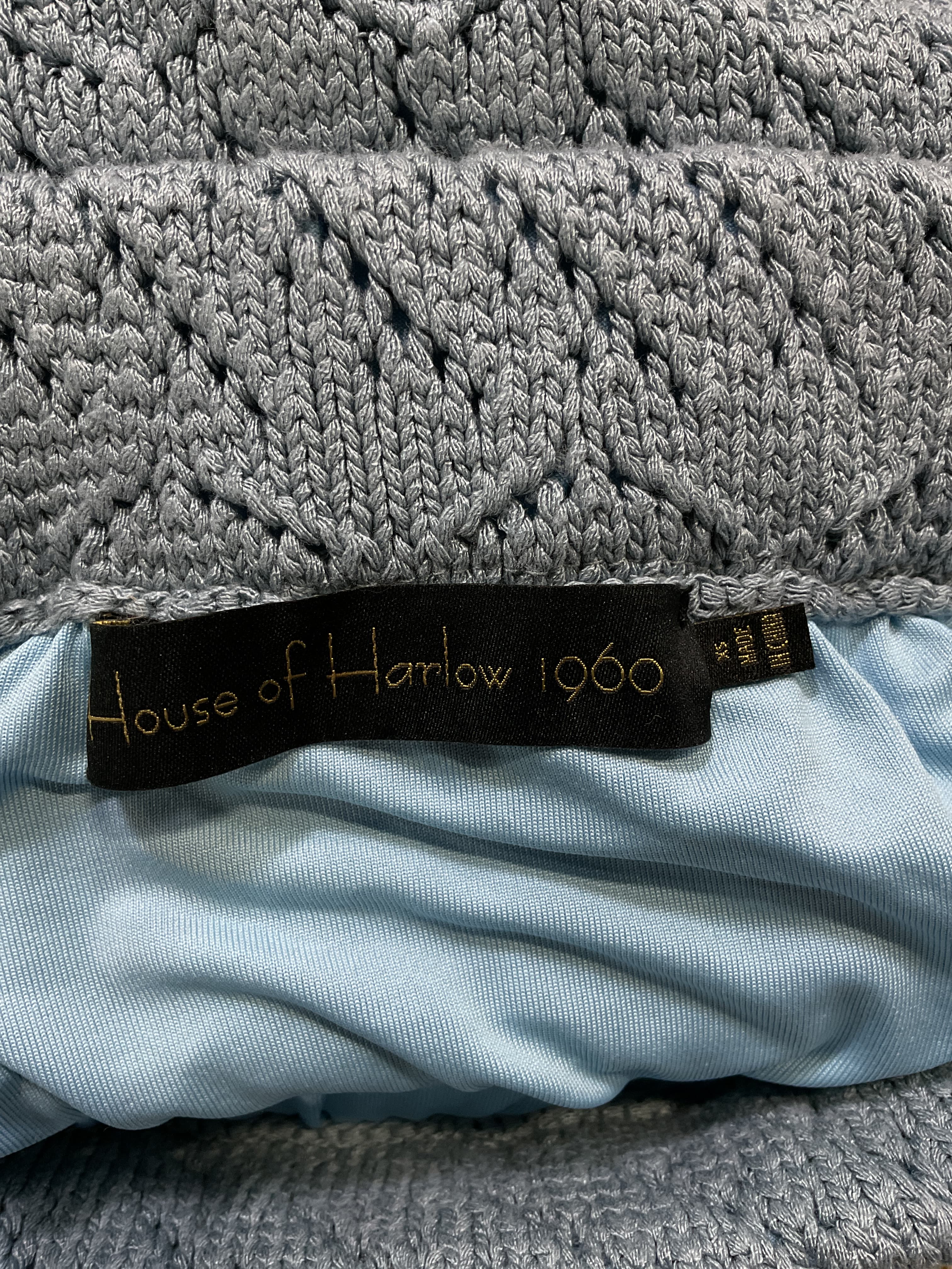 House Of Harlow 1960 X Revolve Sandra Skirt In Dusty Blue - Image 3
