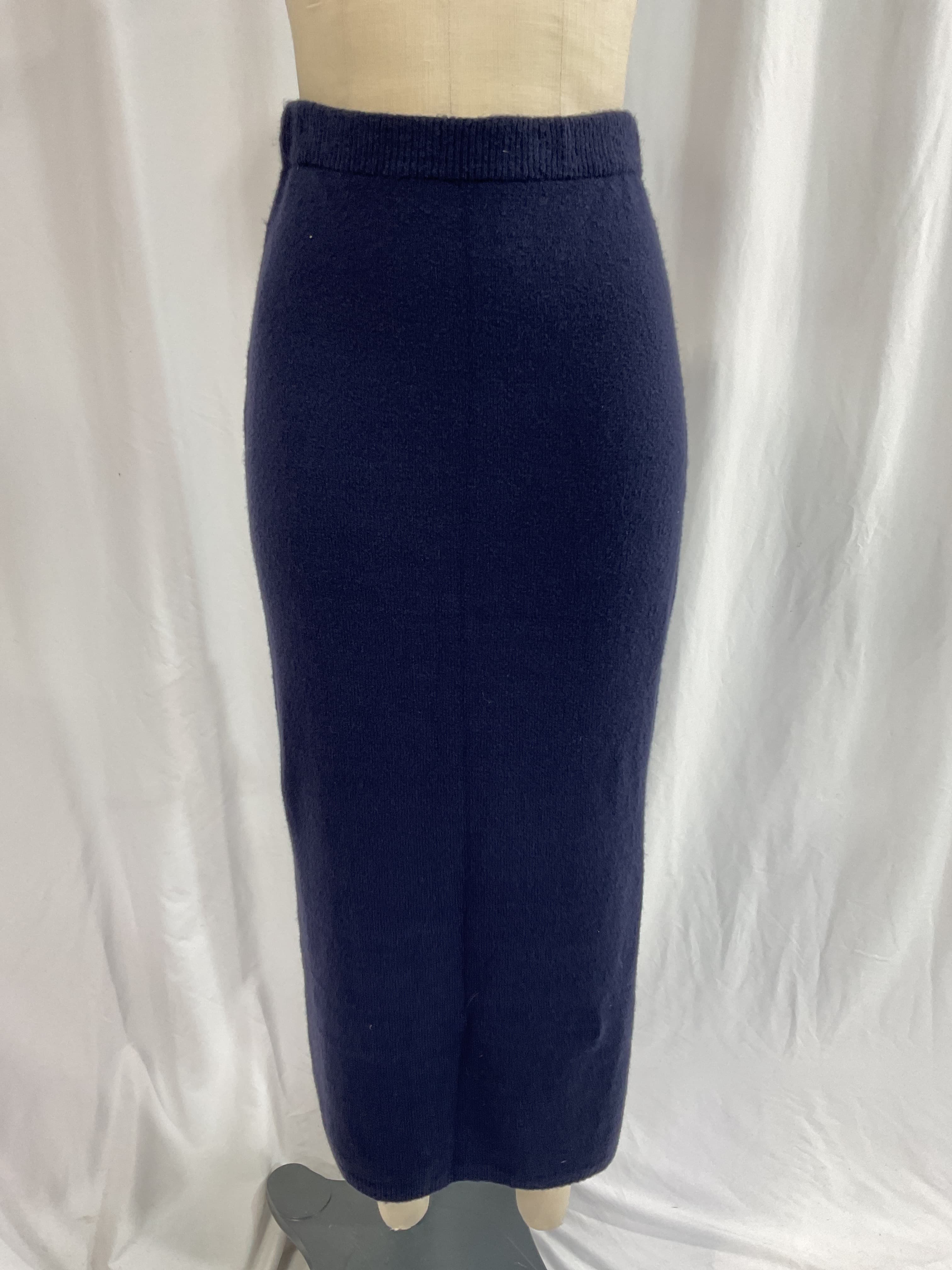 Dahna Maxi Skirt In Navy - Image 4