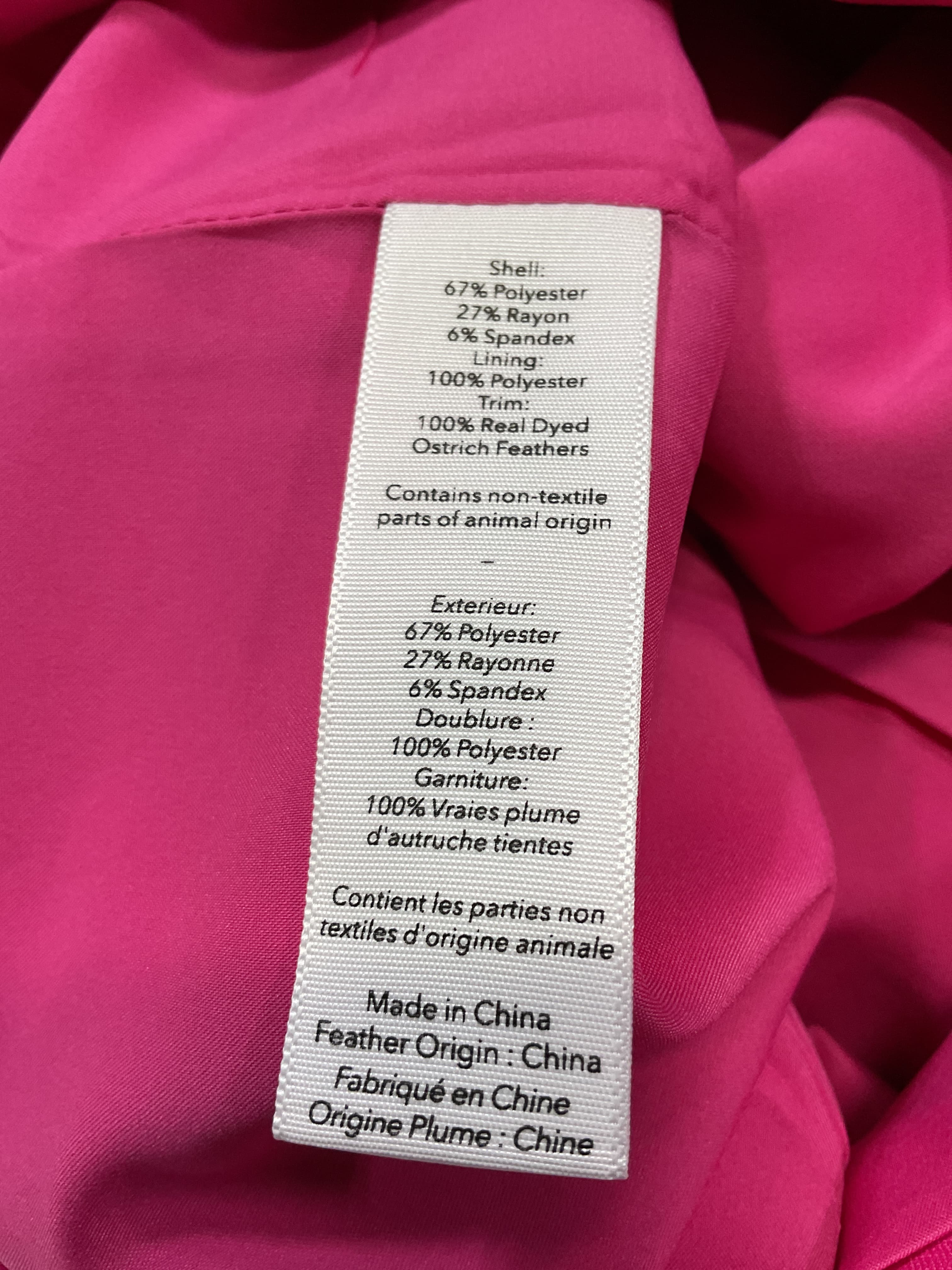 Katy Dress In Fuchsia - Image 3