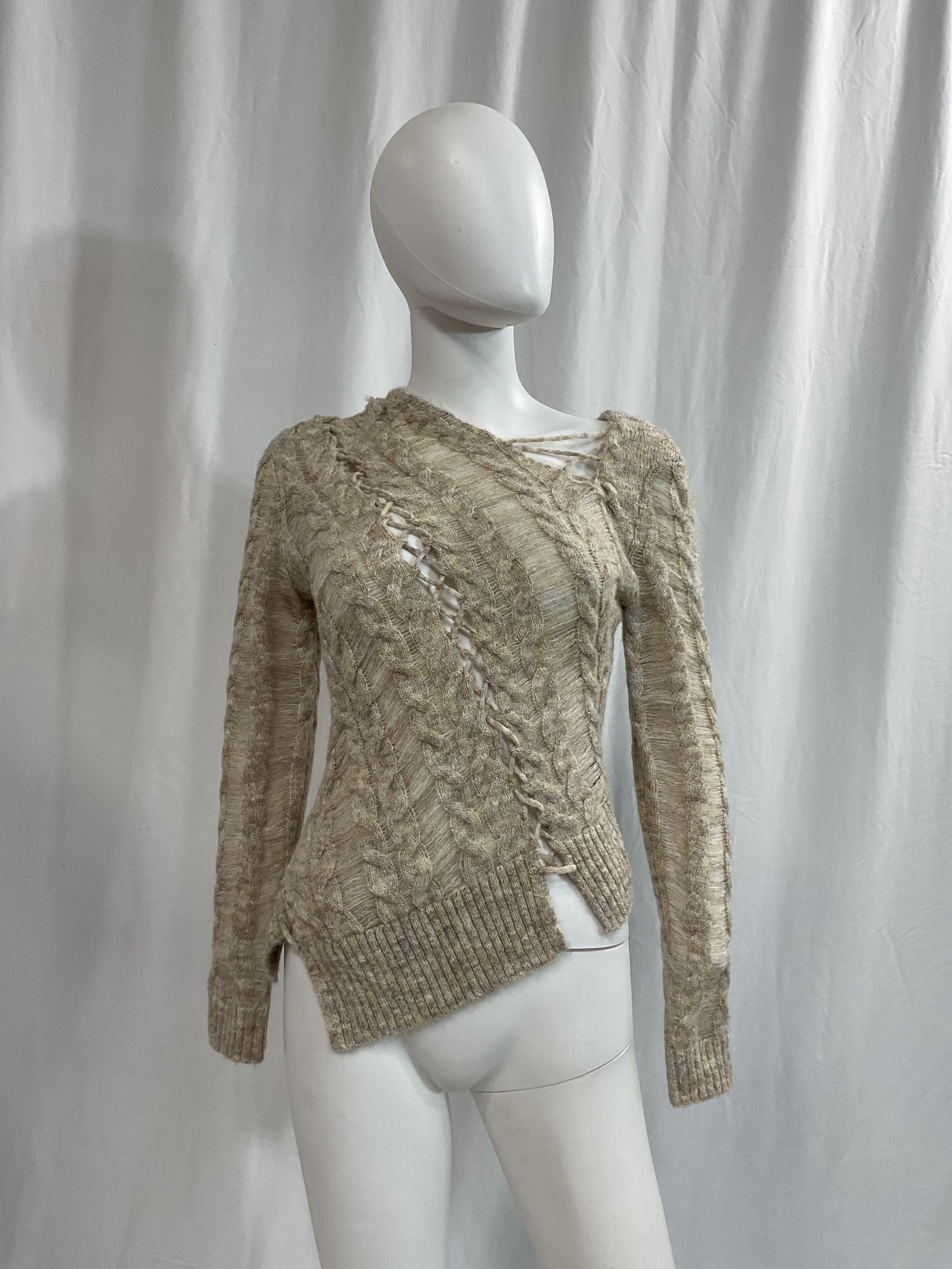 Garnet Top In Tawn Multi - Image 3