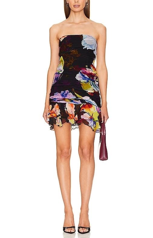 Mini Dress In Black - Image 1