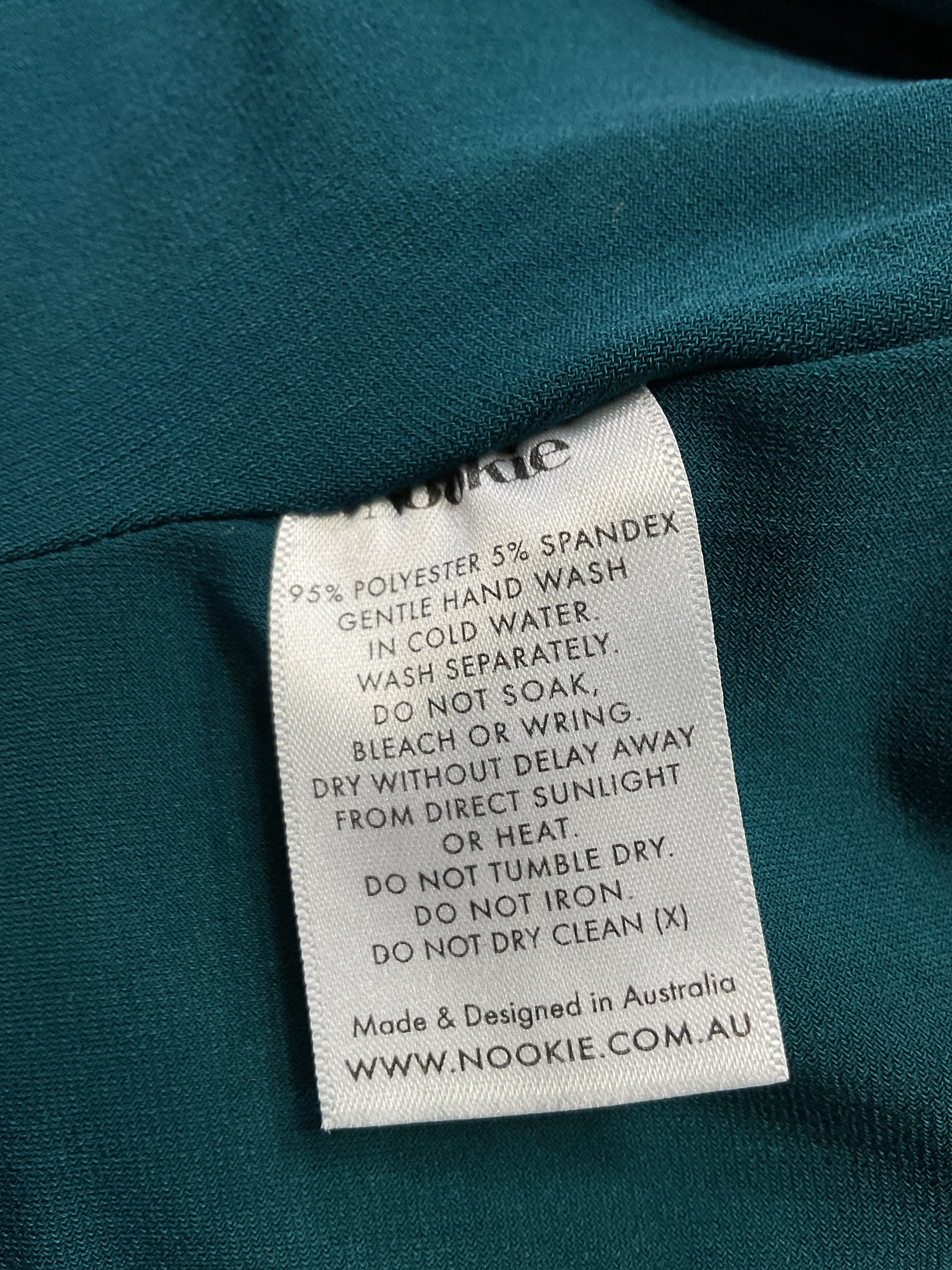 Estella One Shoulder Gown In Teal - Image 3
