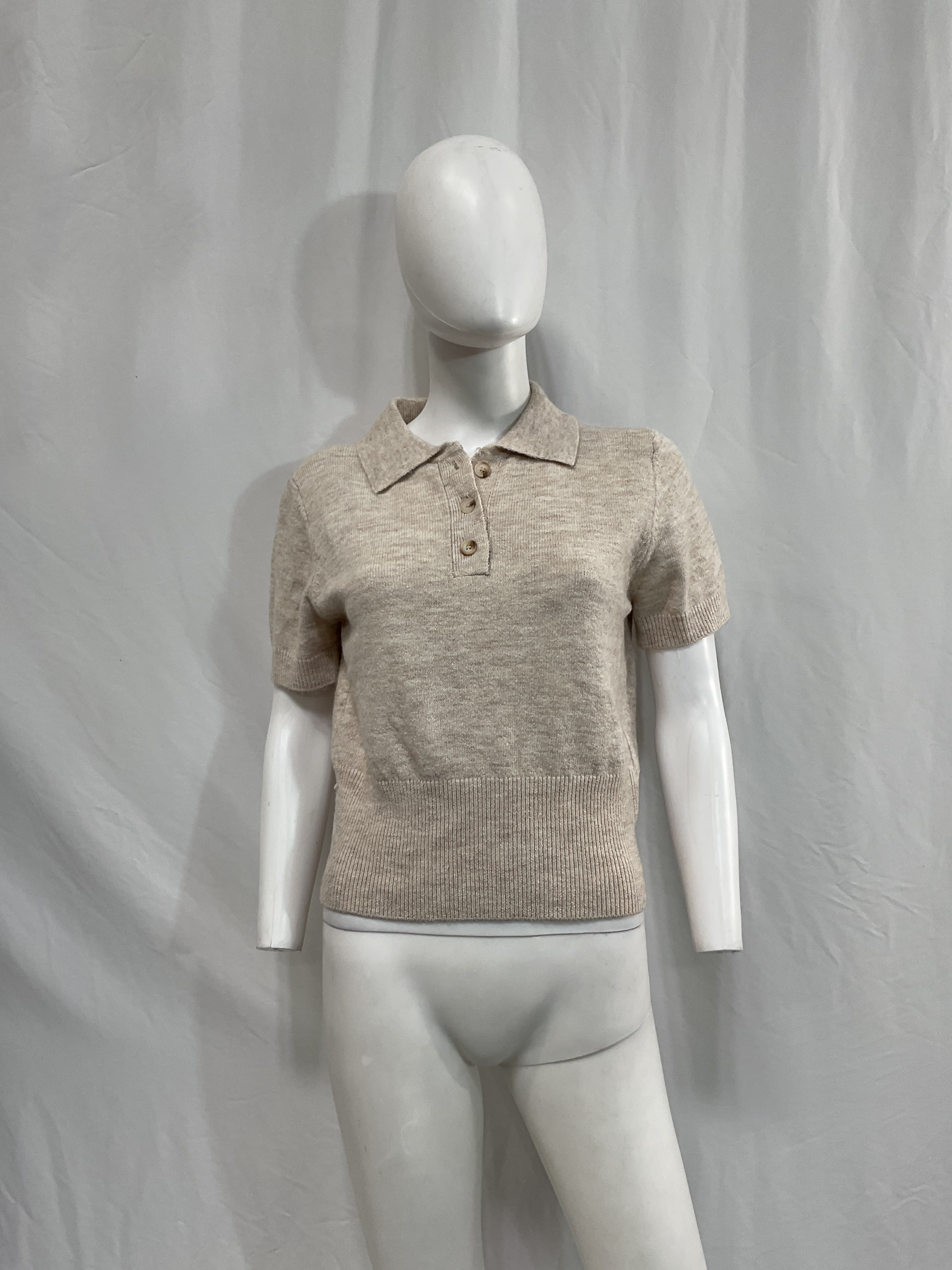 Ellis Top In Oatmeal - Image 3