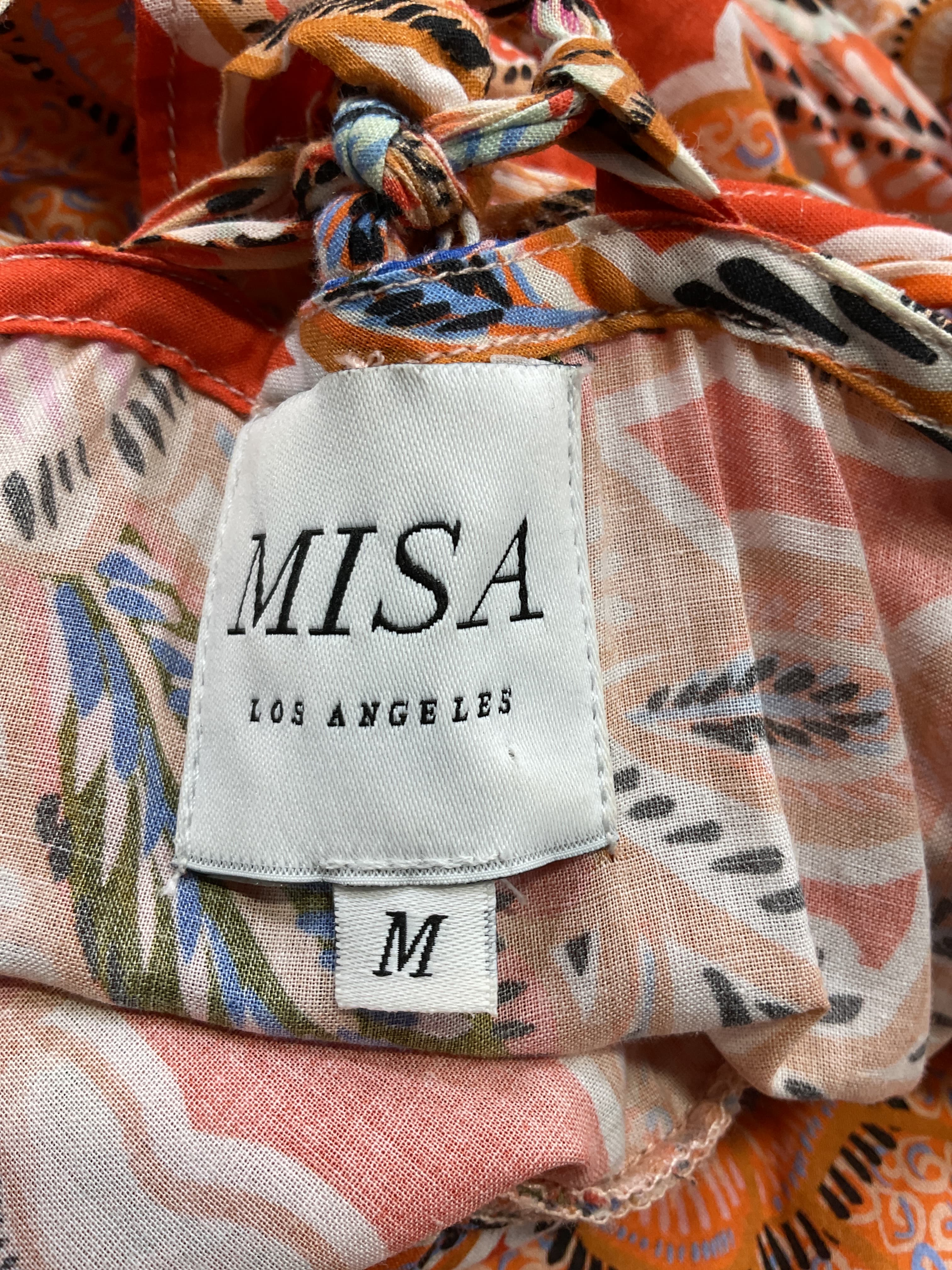 Morrison Dress In Tangerine Flora - Image 2