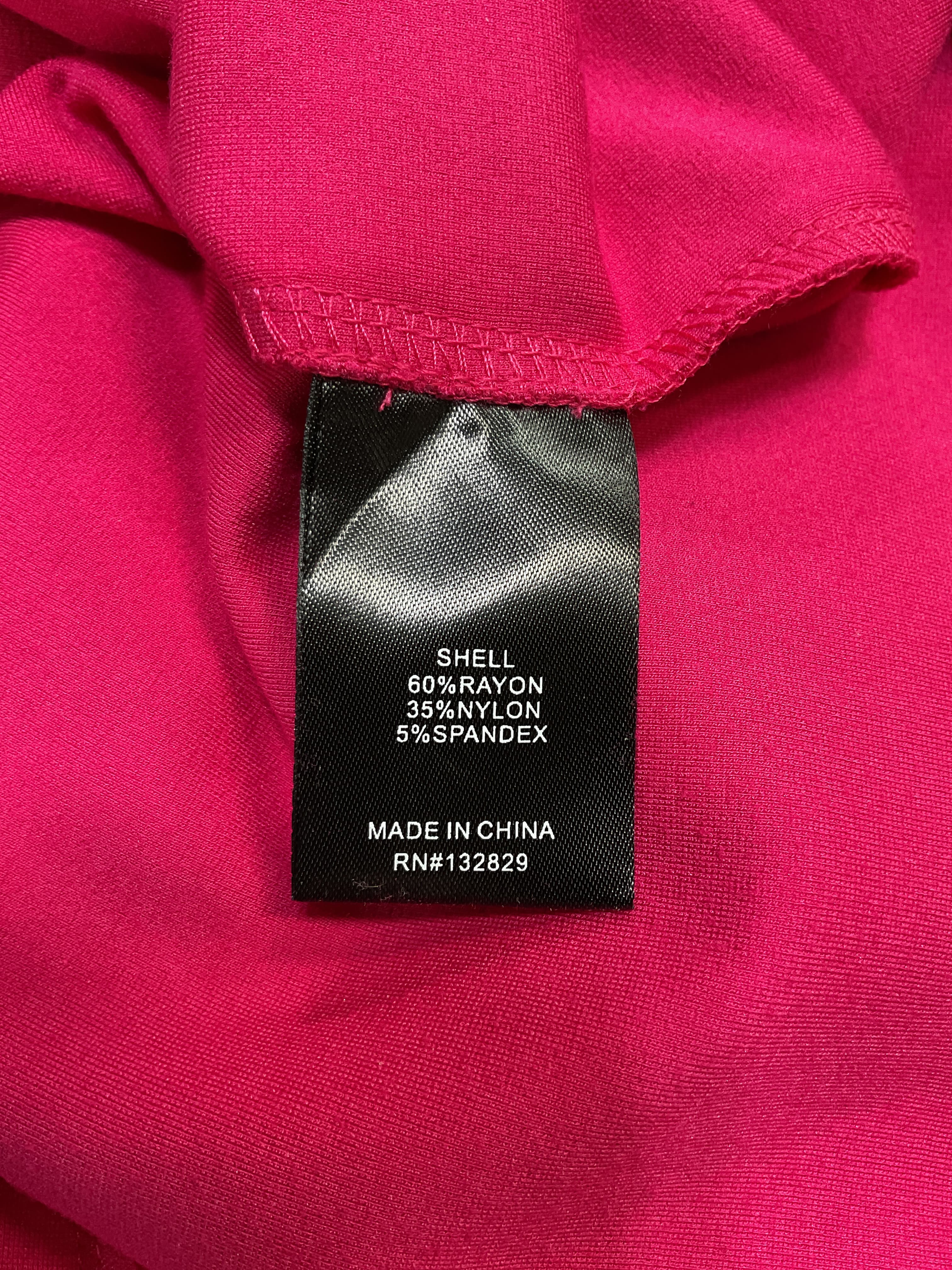 Lucilda Gown In Hot Pink - Image 4