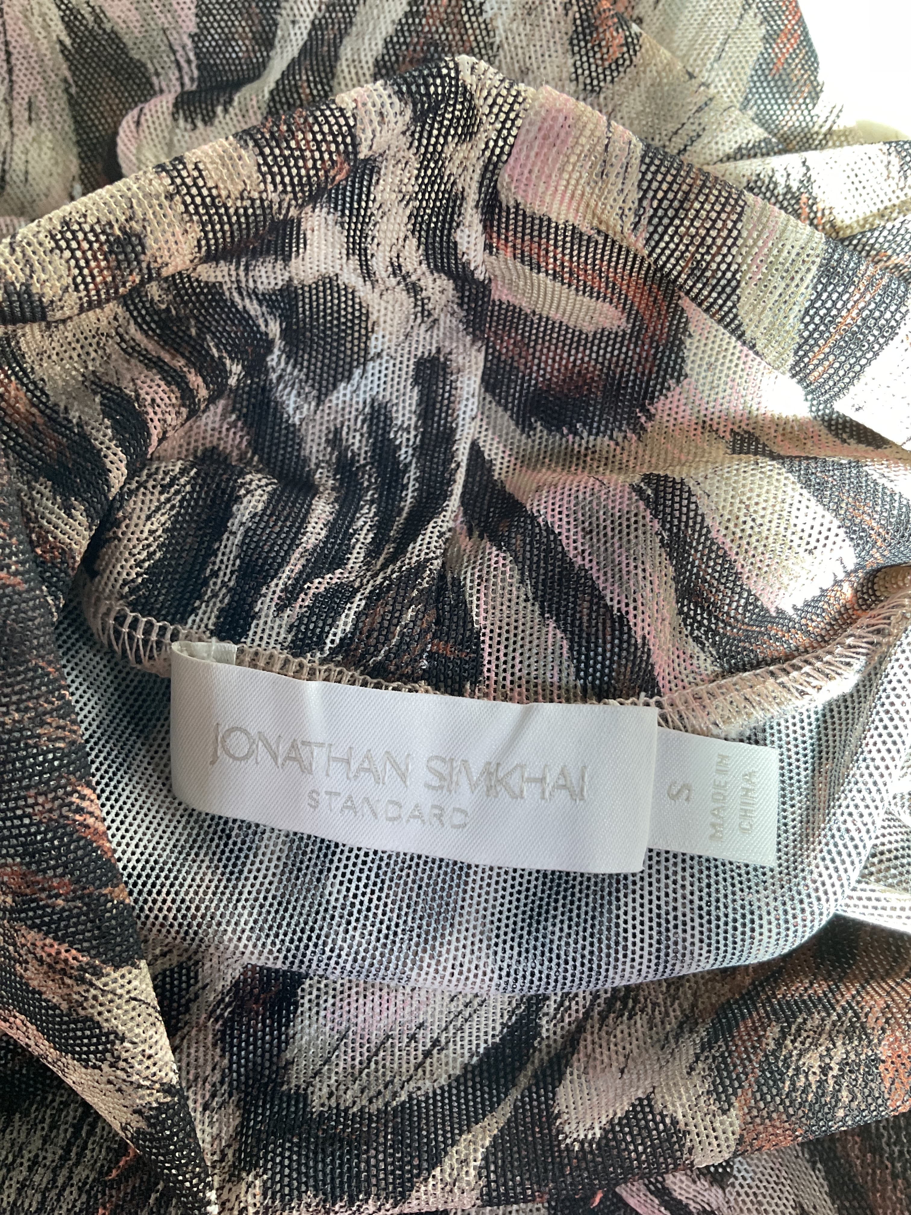 Asher Recycled Mesh Long Sleeve Top - Image 4