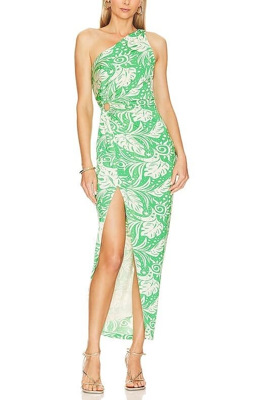 Kaegan Dress In Kermit - Image 1