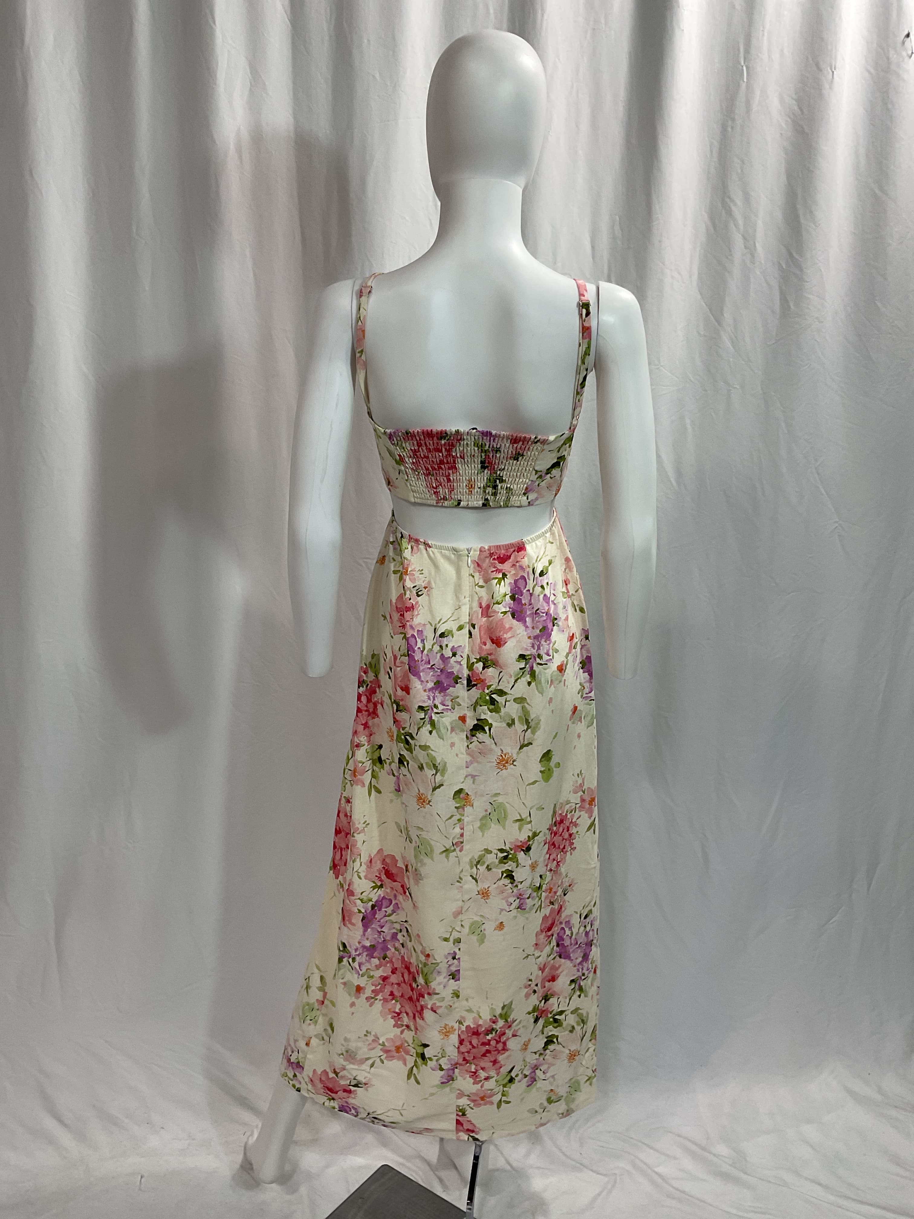 Saba Dress In Soft Kiss Ivory - Image 2
