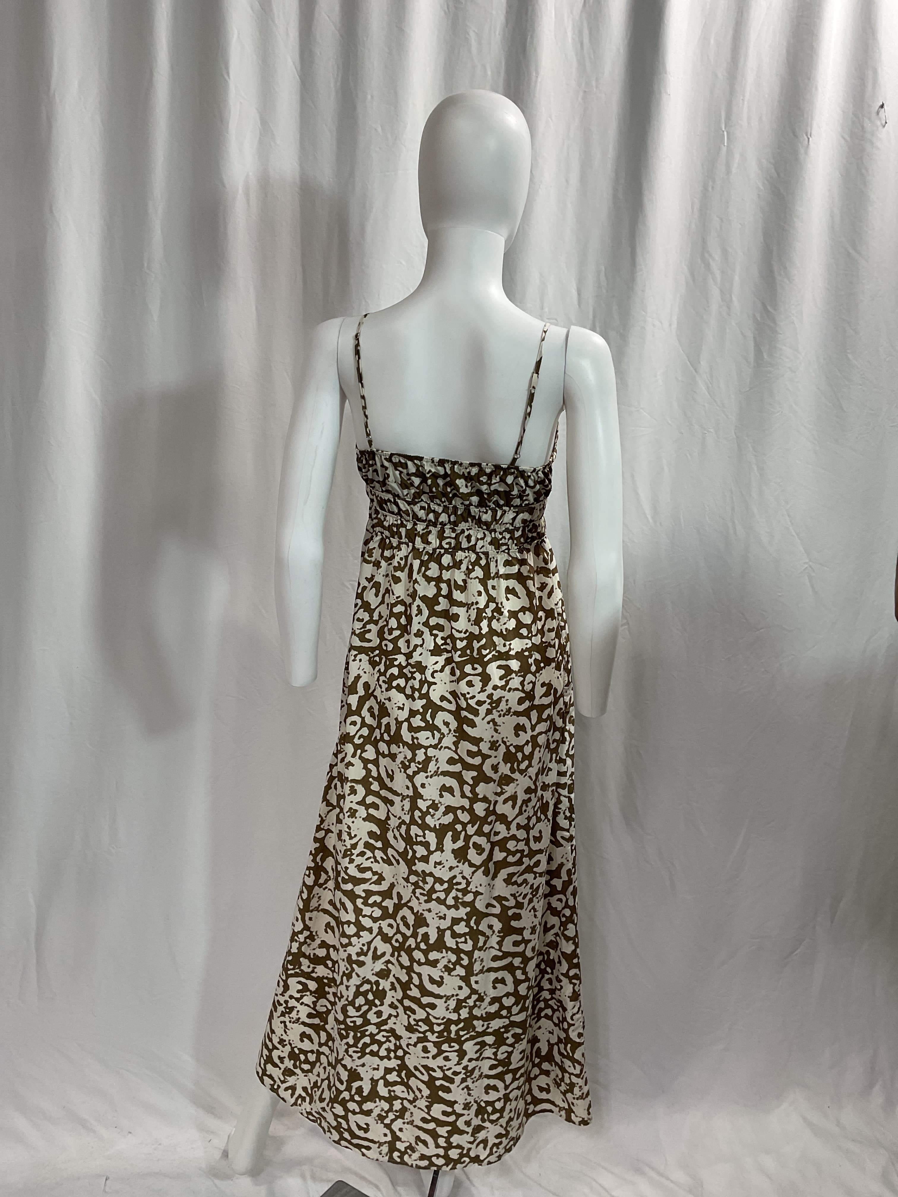 Justine Midi Dress In Sepia Cheetah - Image 3