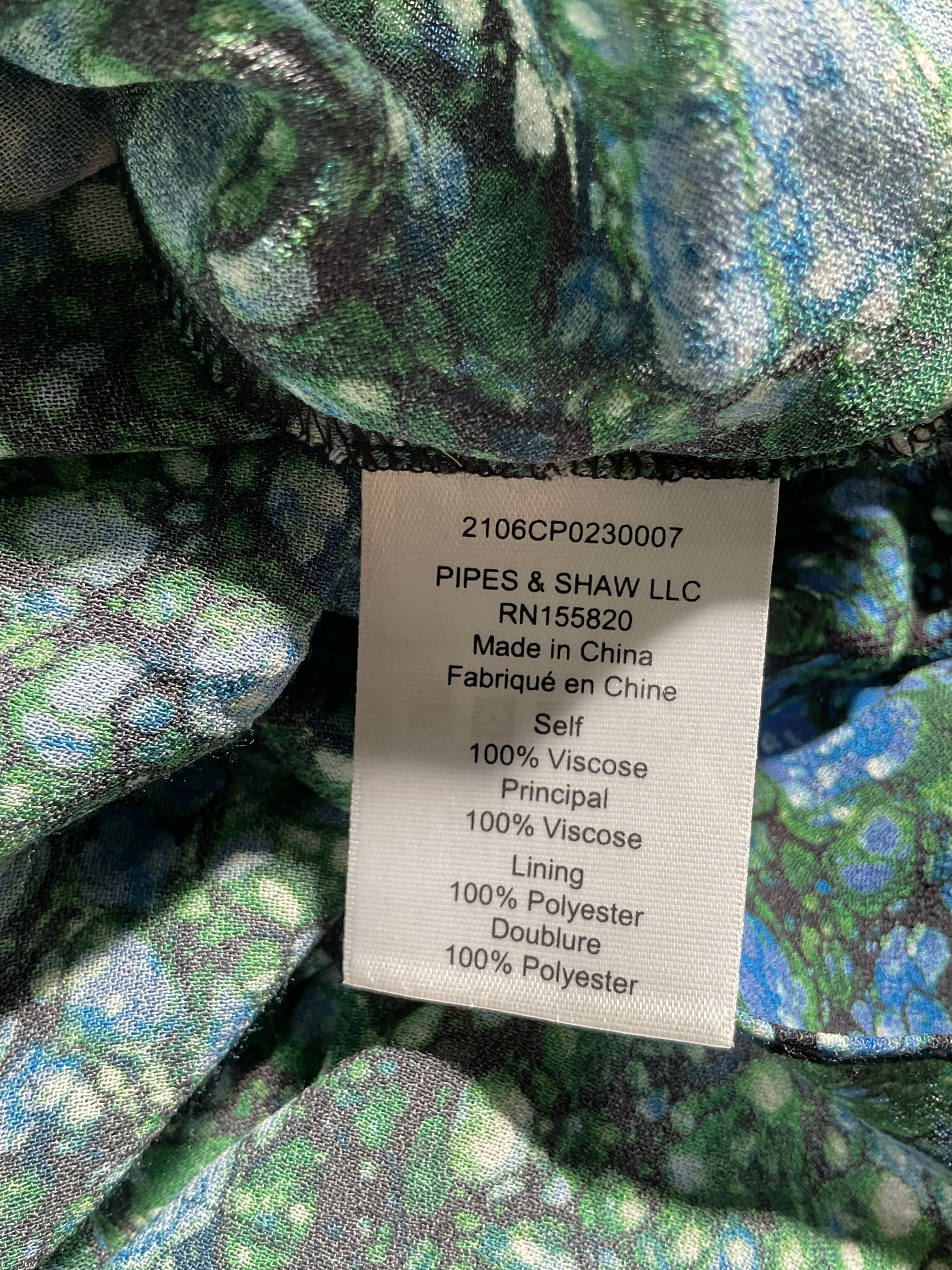 Limani Bubble-Print Ruched Skirt - Image 3
