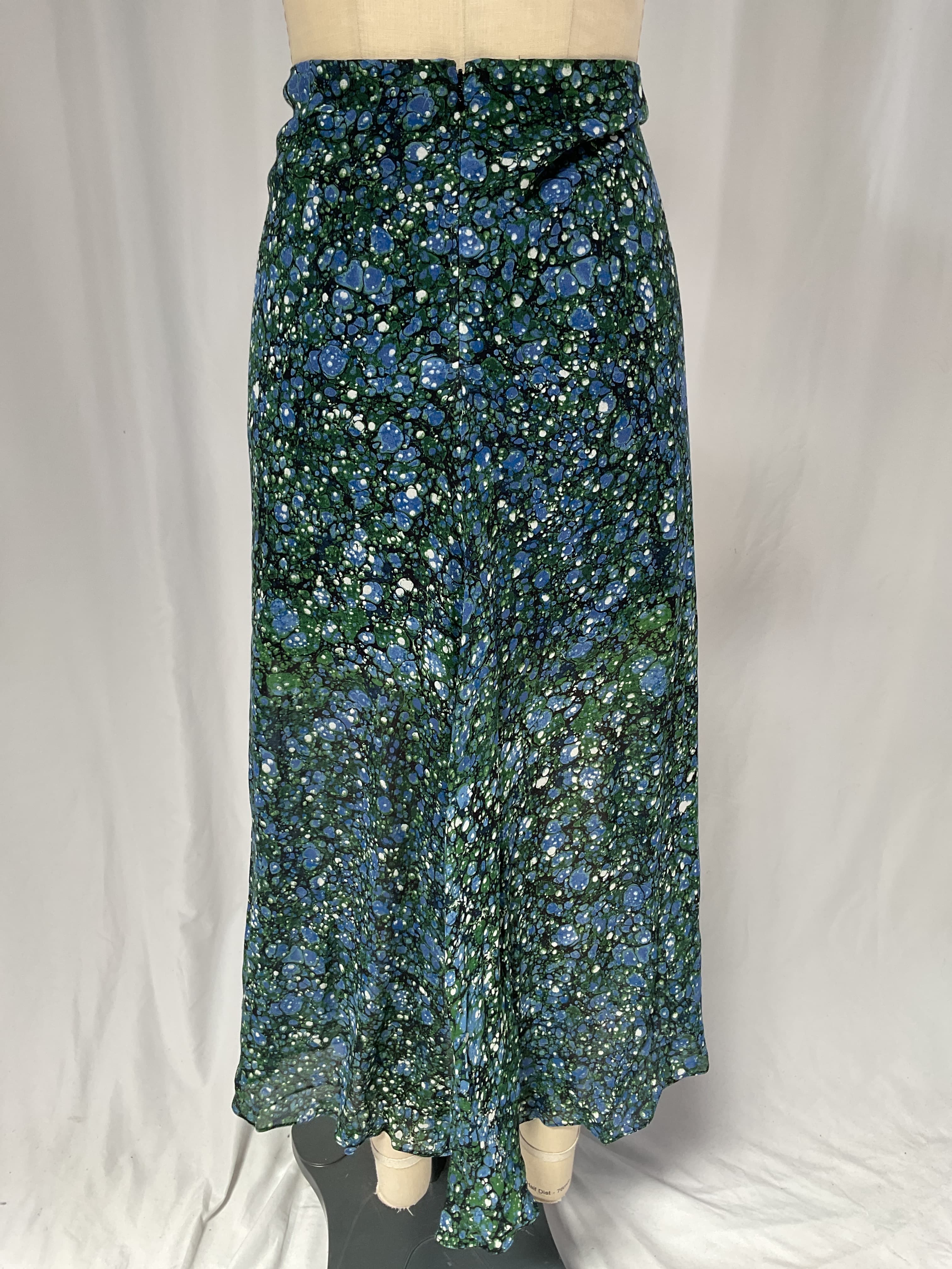Limani Bubble-Print Ruched Skirt - Image 2