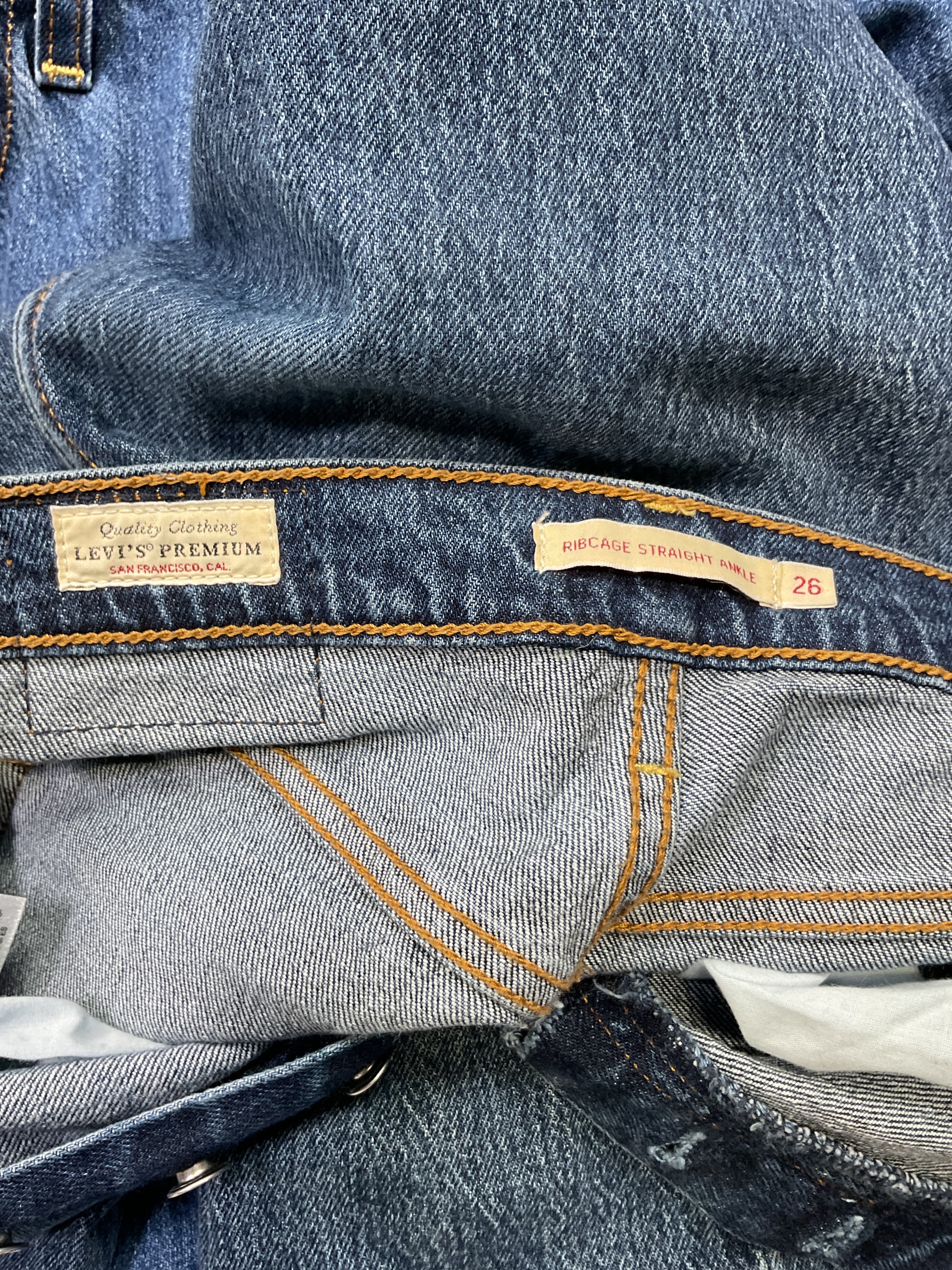 Ribcage Straight Ankle Jeans - Image 3