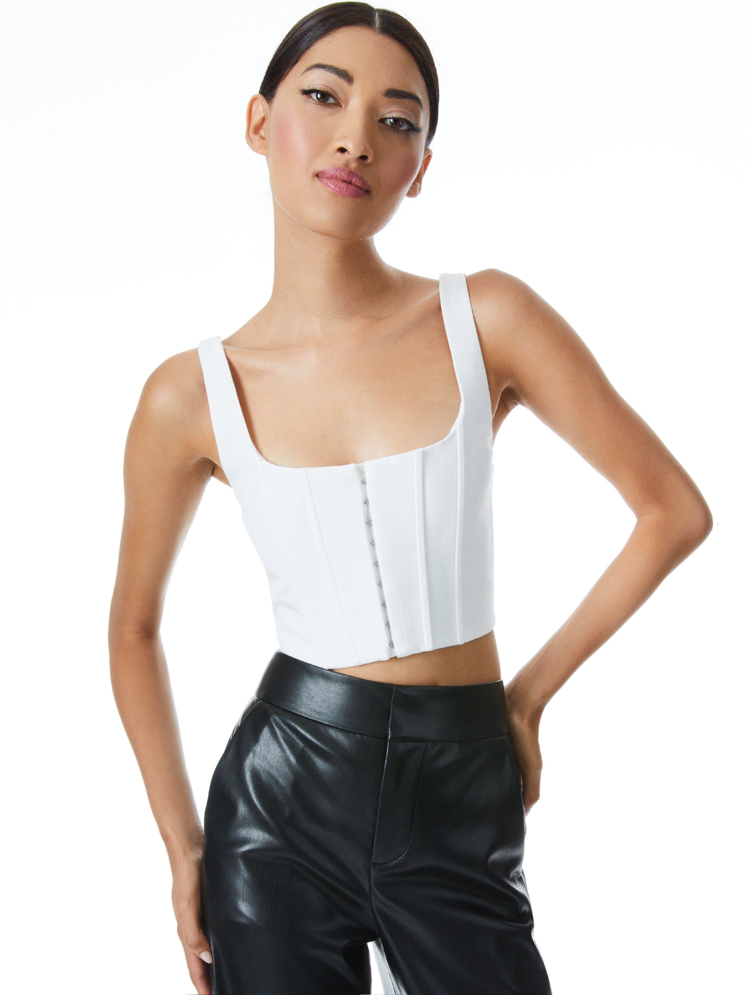 Breslin Boned Corset Top - Image 1