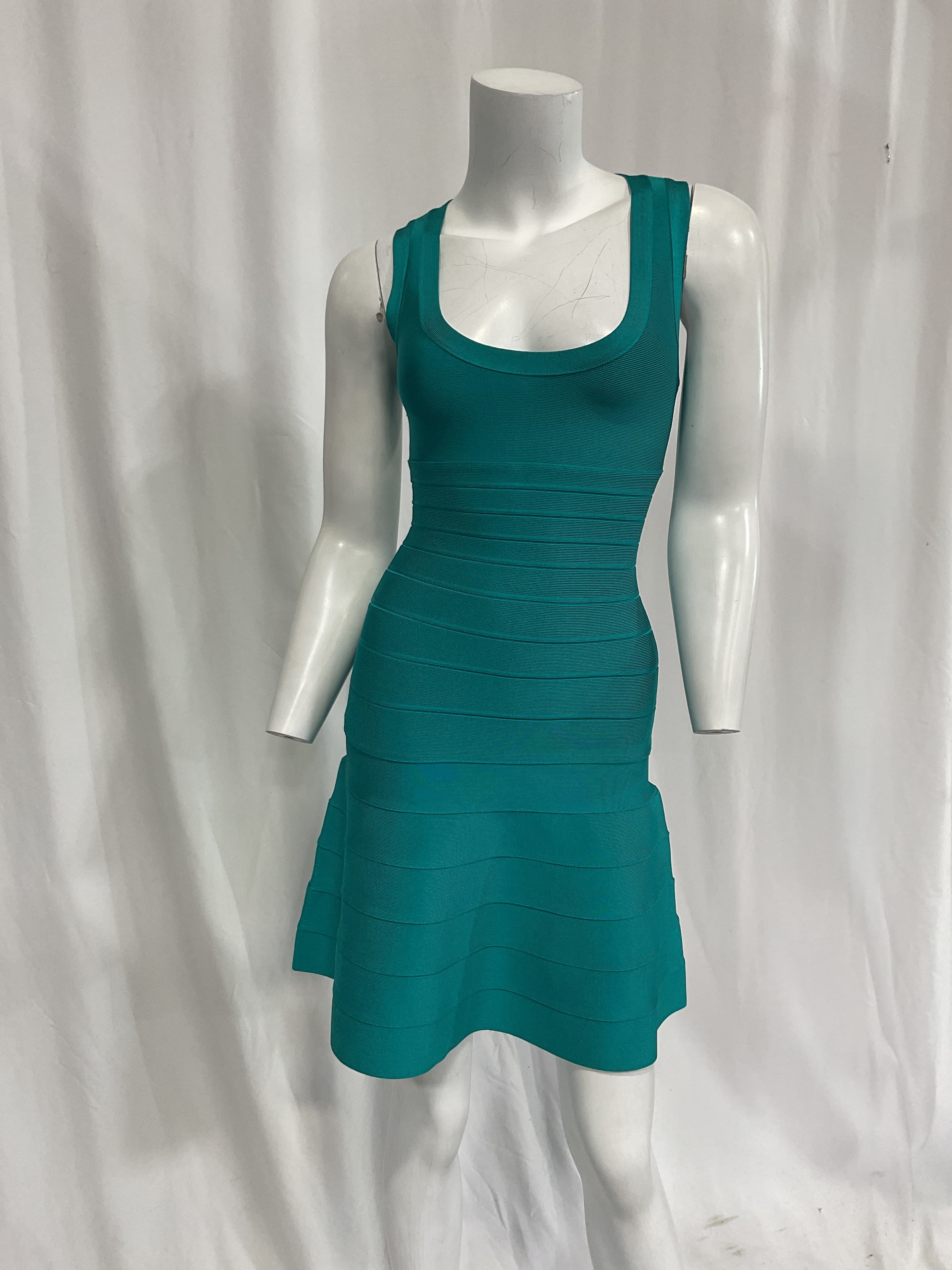 Flared Bandage Mini Dress - Image 2