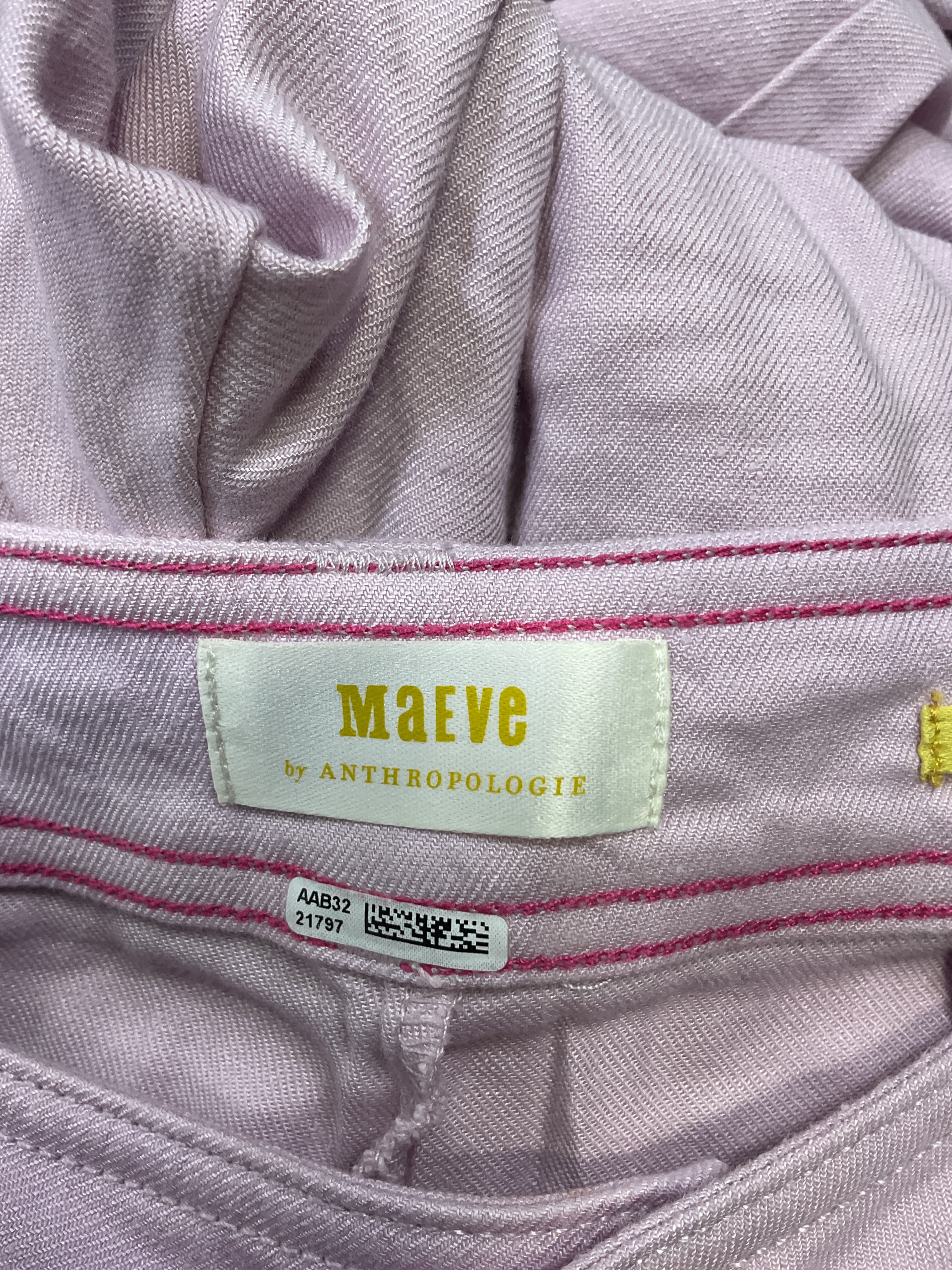 The Ettie High-Rise Crop Wide-Leg Pants By Maeve: Linen Edition - Image 4