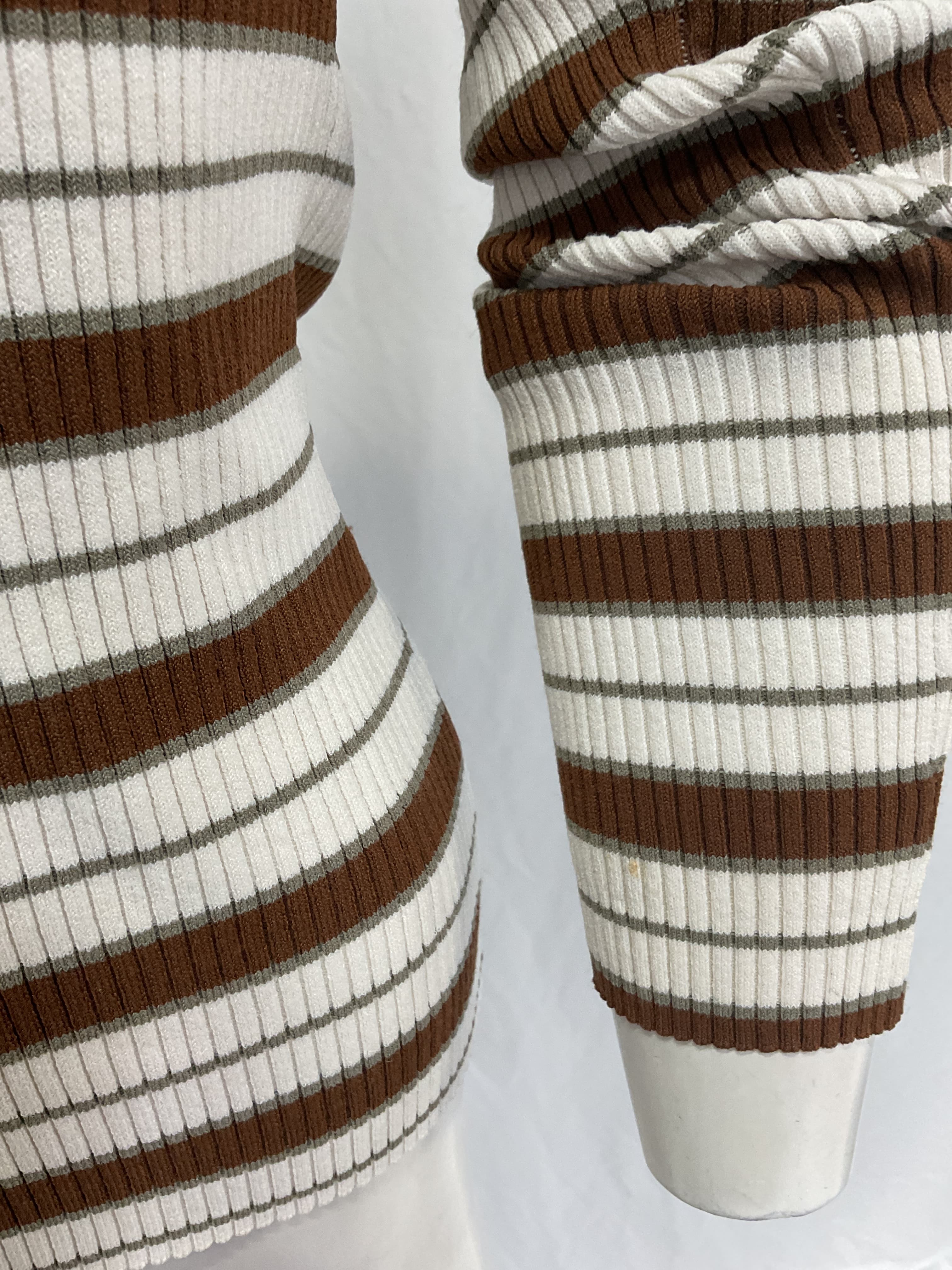 Frame Striped Crew Sweater - Image 2