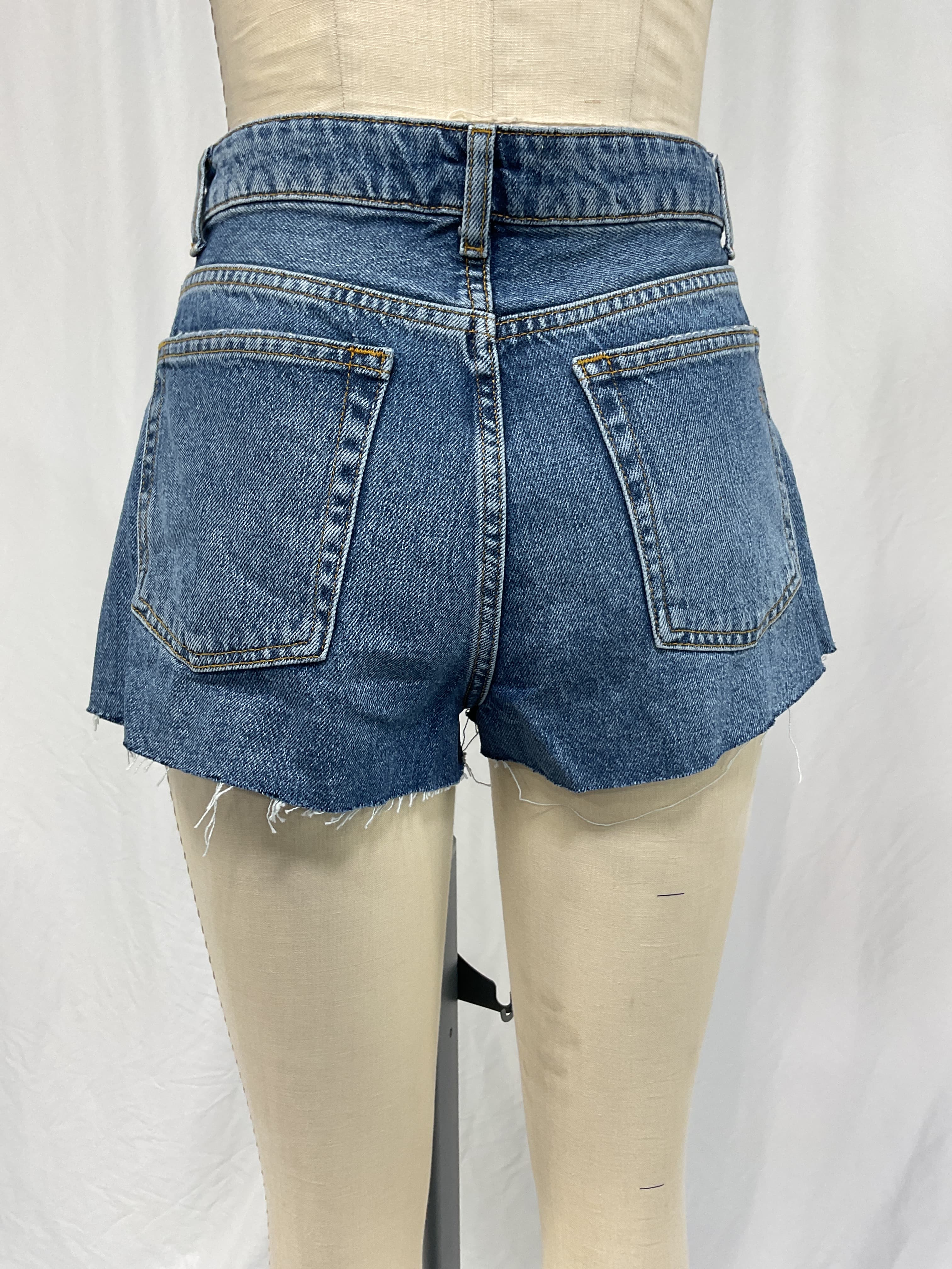 Pilcro Lover Embellished Denim Shorts - Image 4