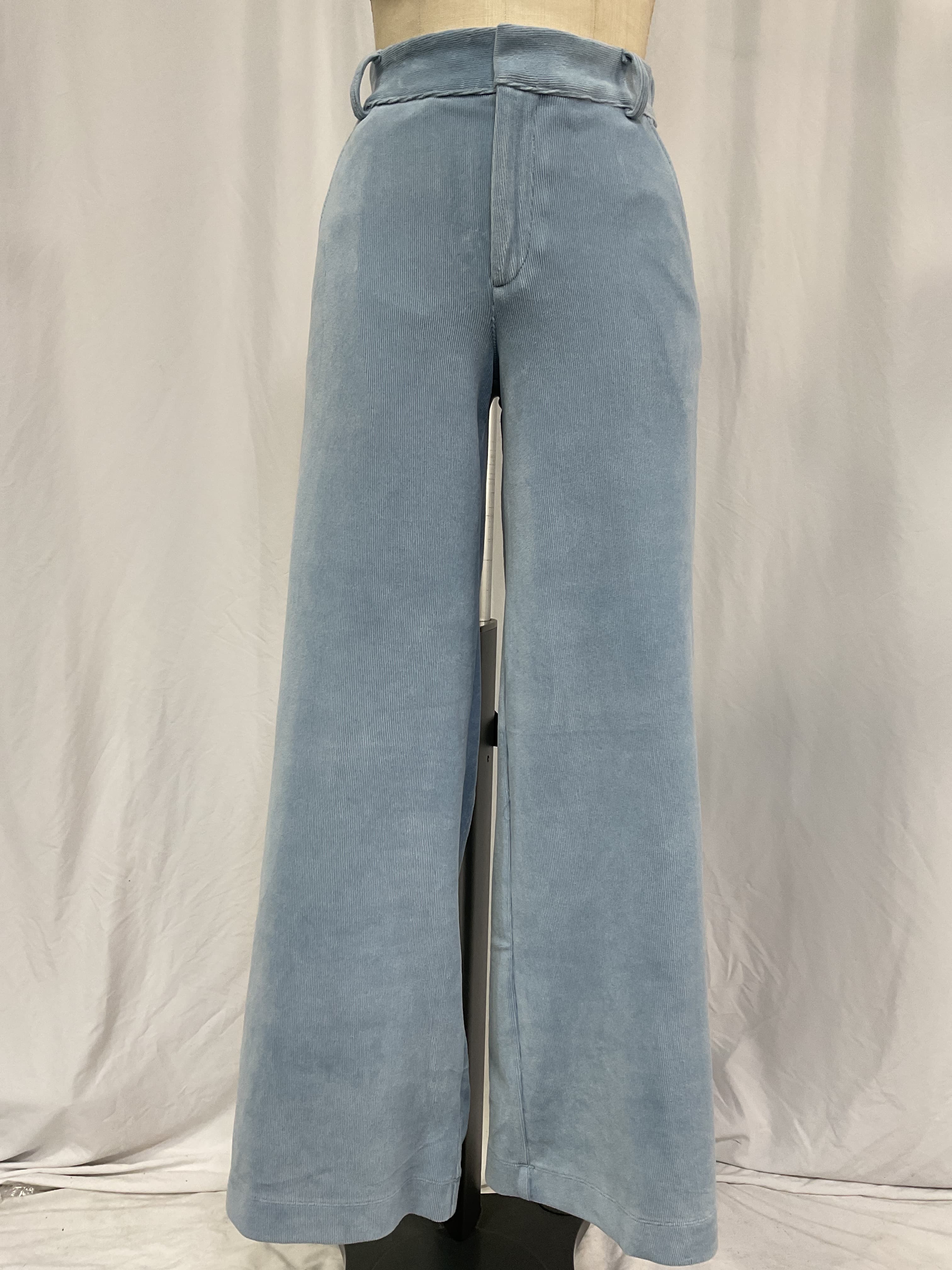 Micro Corduroy Mid-Rise Dreamer Wide Leg Trouser - Image 2