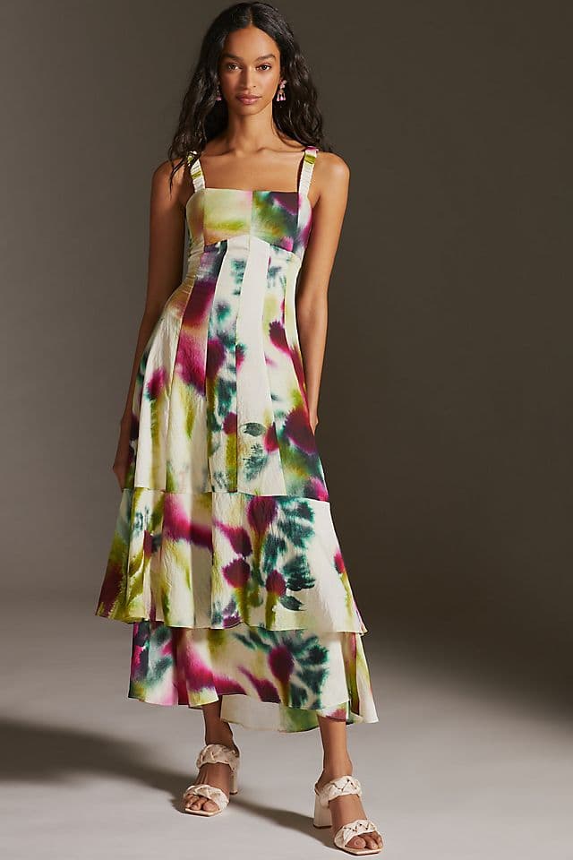 Tiered Maxi Dress - Image 1