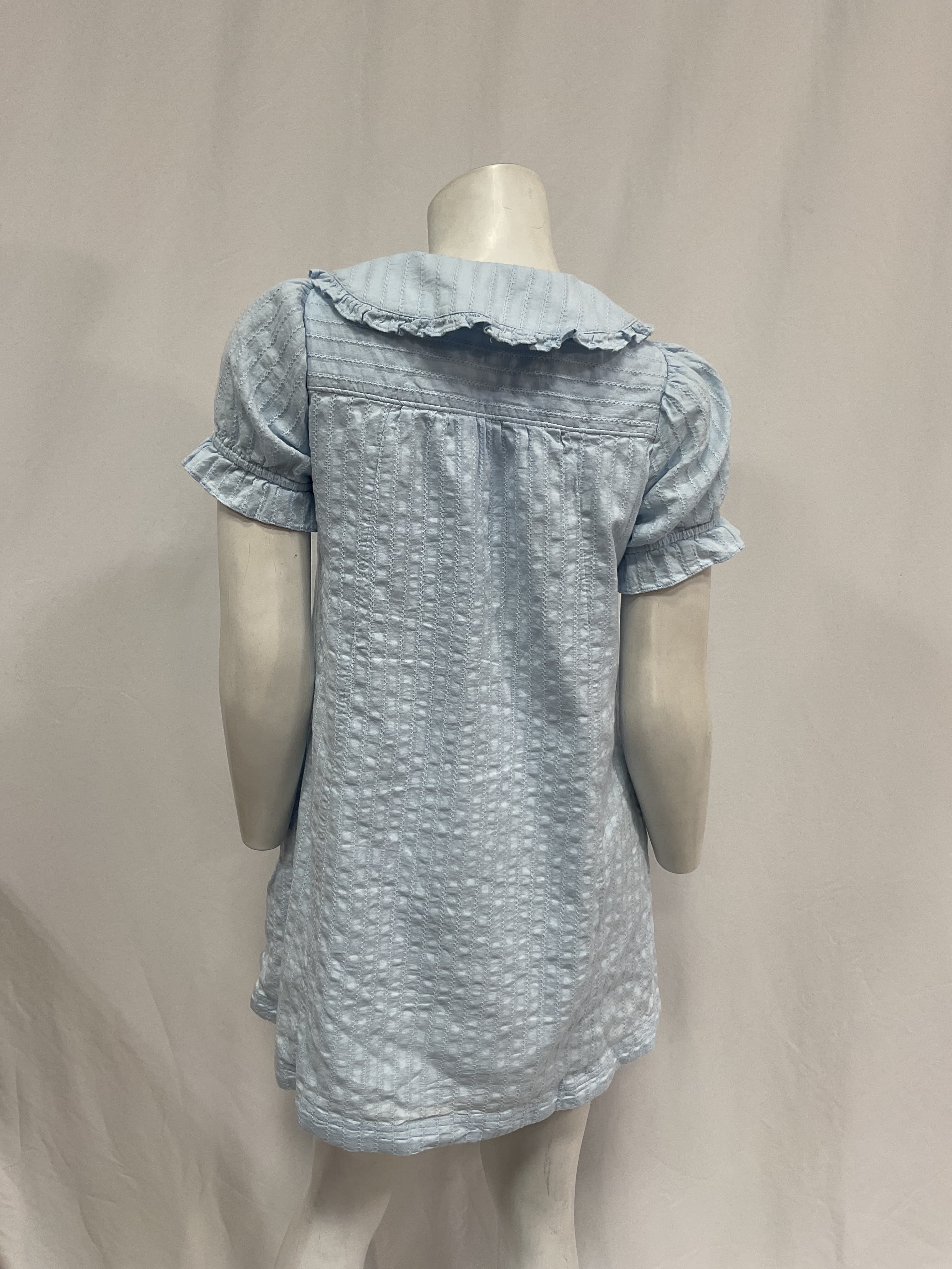 The Keira Collared Button-Front Mini Dress By Pilcro Product Page - Image 2