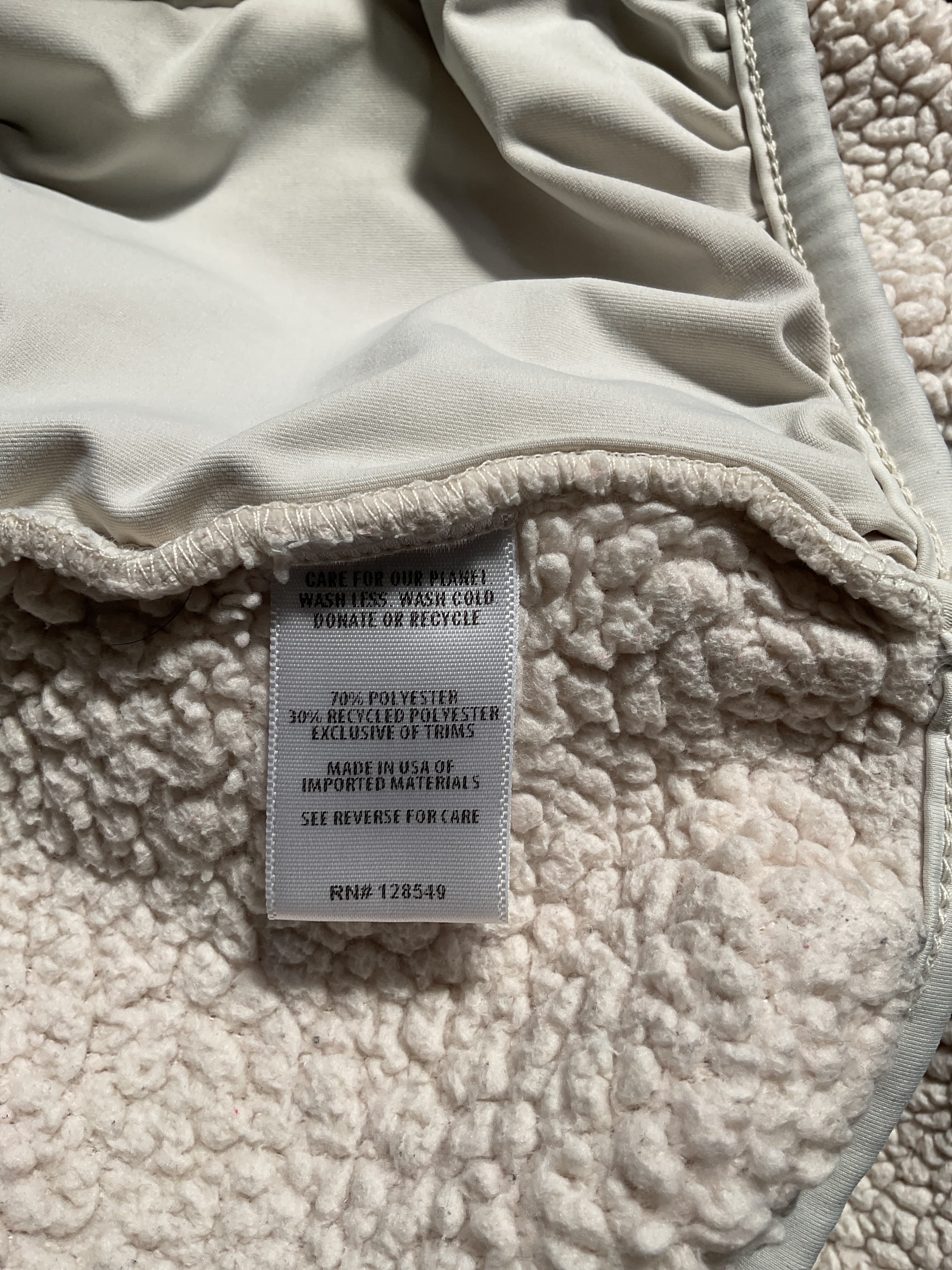Teddy Unisex Half Zip Jacket - Image 2