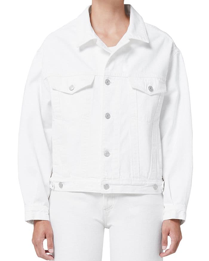 Charli Oversized Cotton Denim Jacket - Image 1