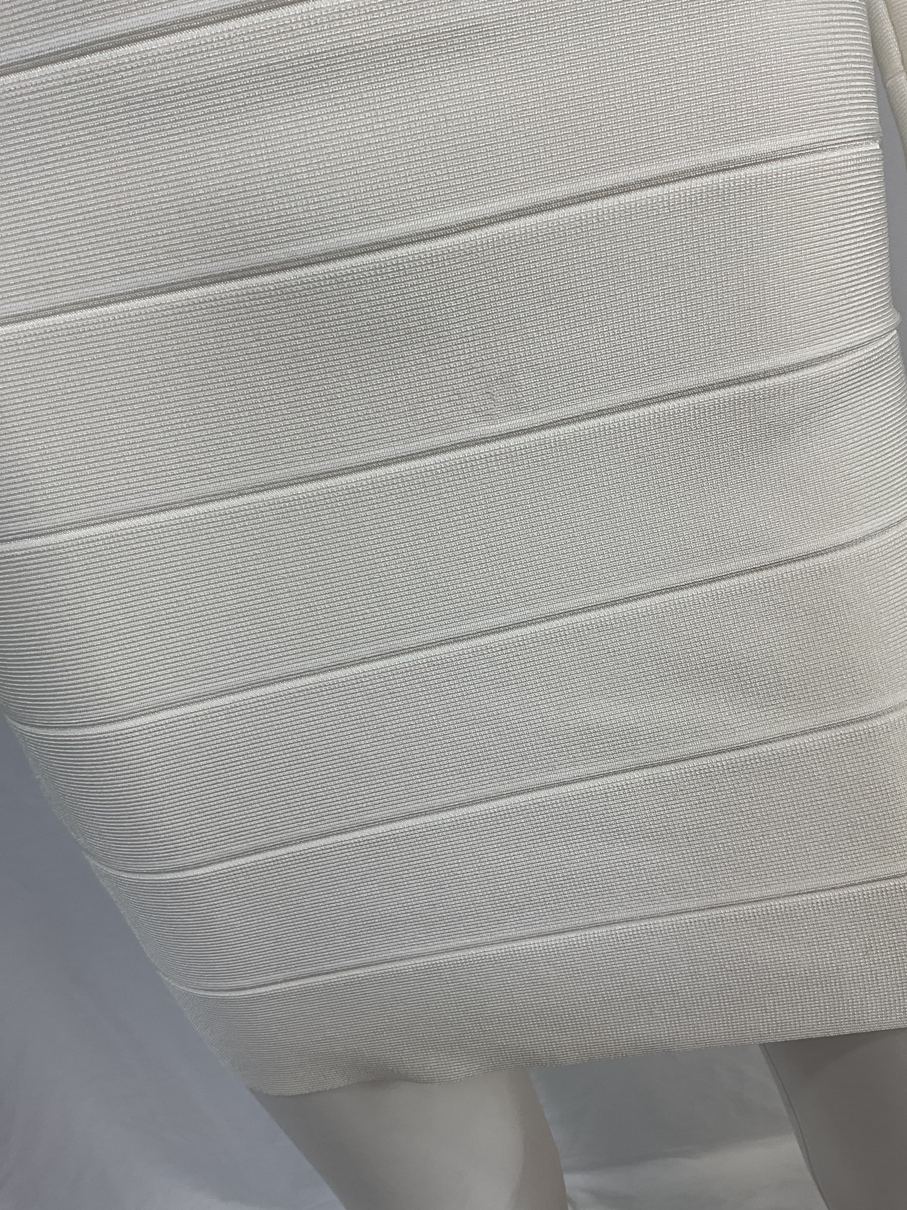 One Shoulder Bandage Mini Dress - Image 4