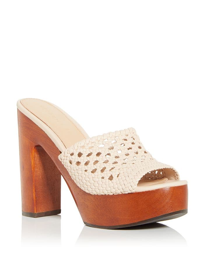 Women's Guadalupe Platform High Block Heel Slide Sandals - Image 1