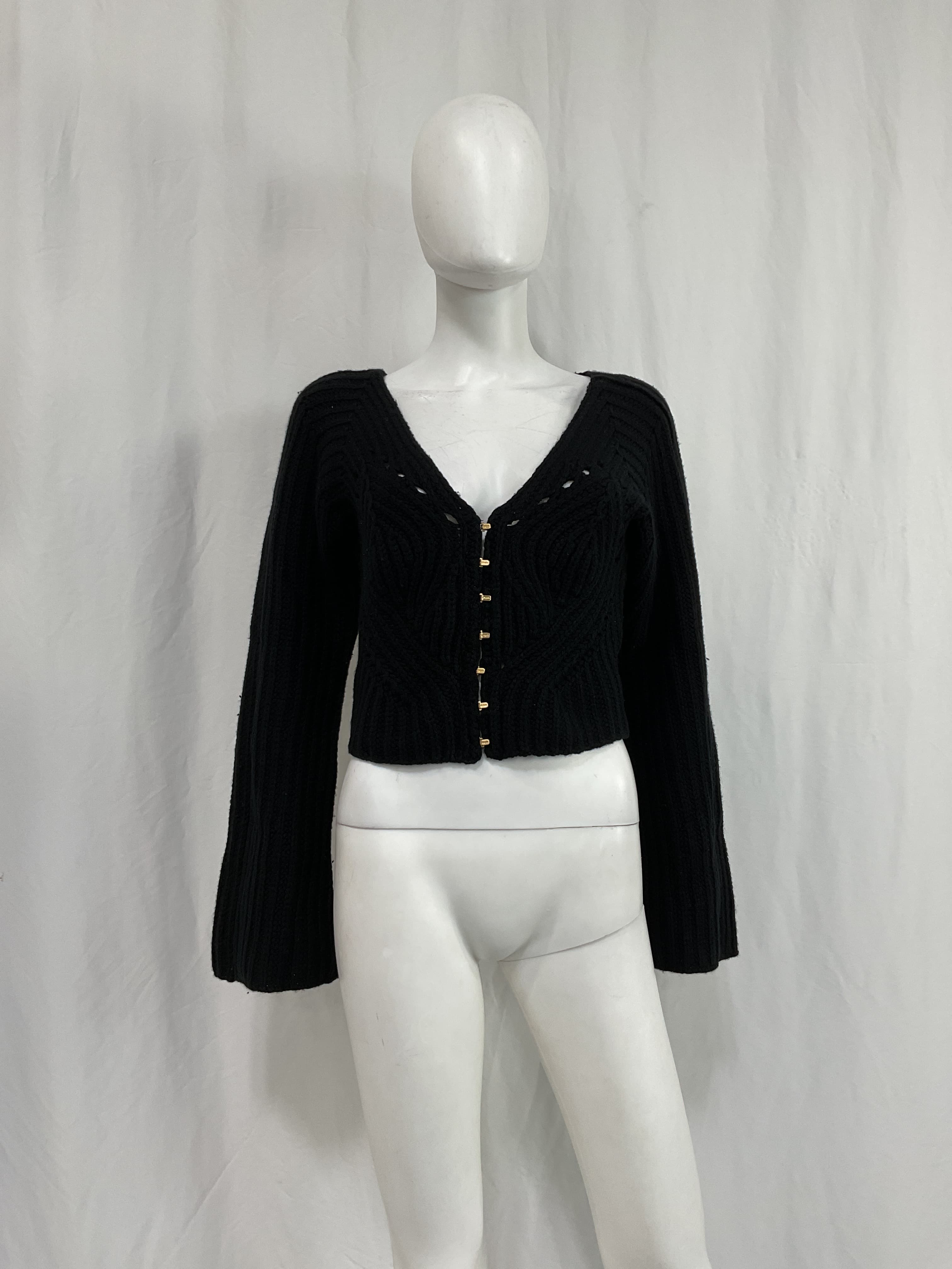Caron Knit Cardigan - Image 1