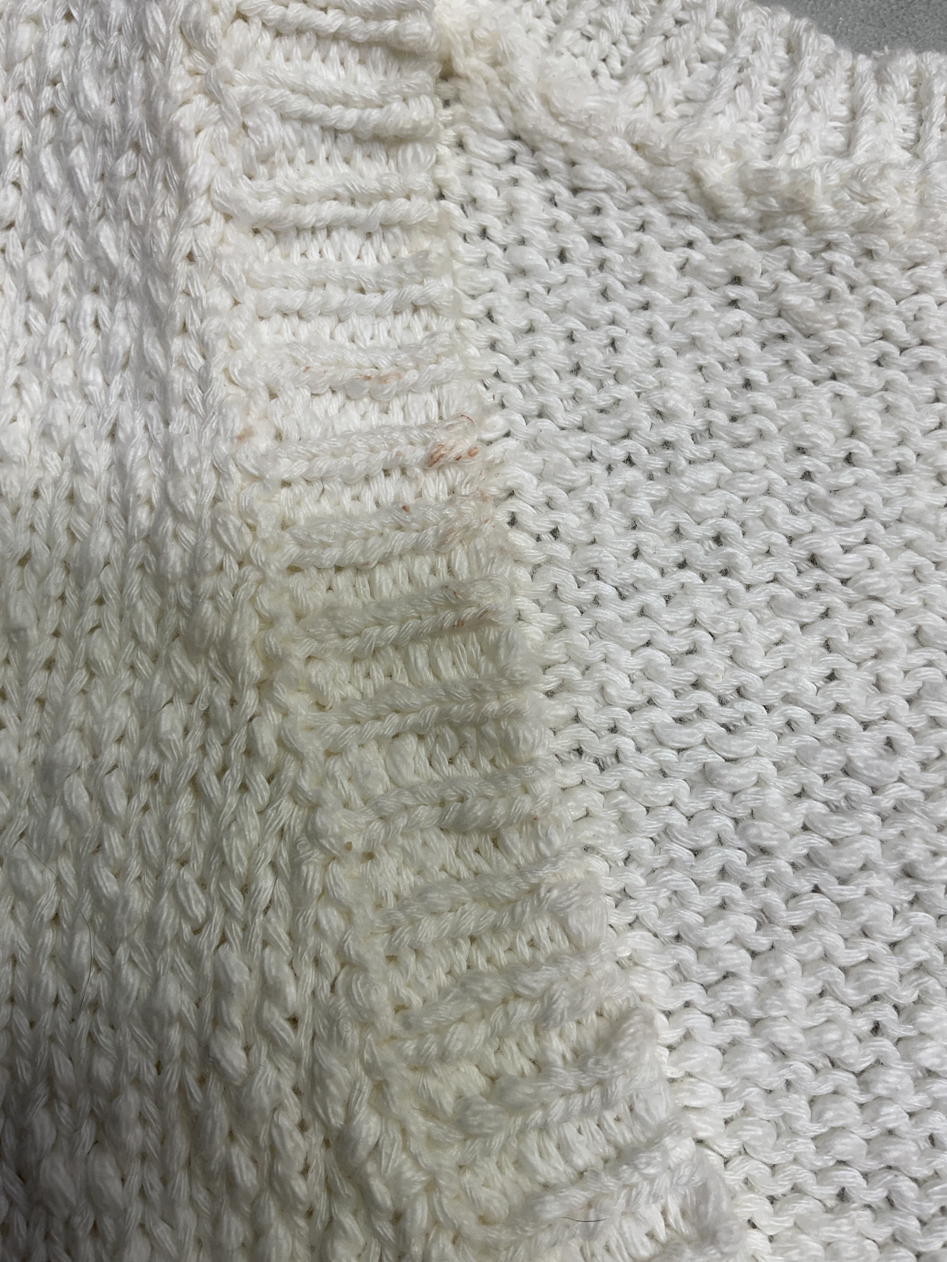 Marlowe Off White Boucle Vest - Image 2