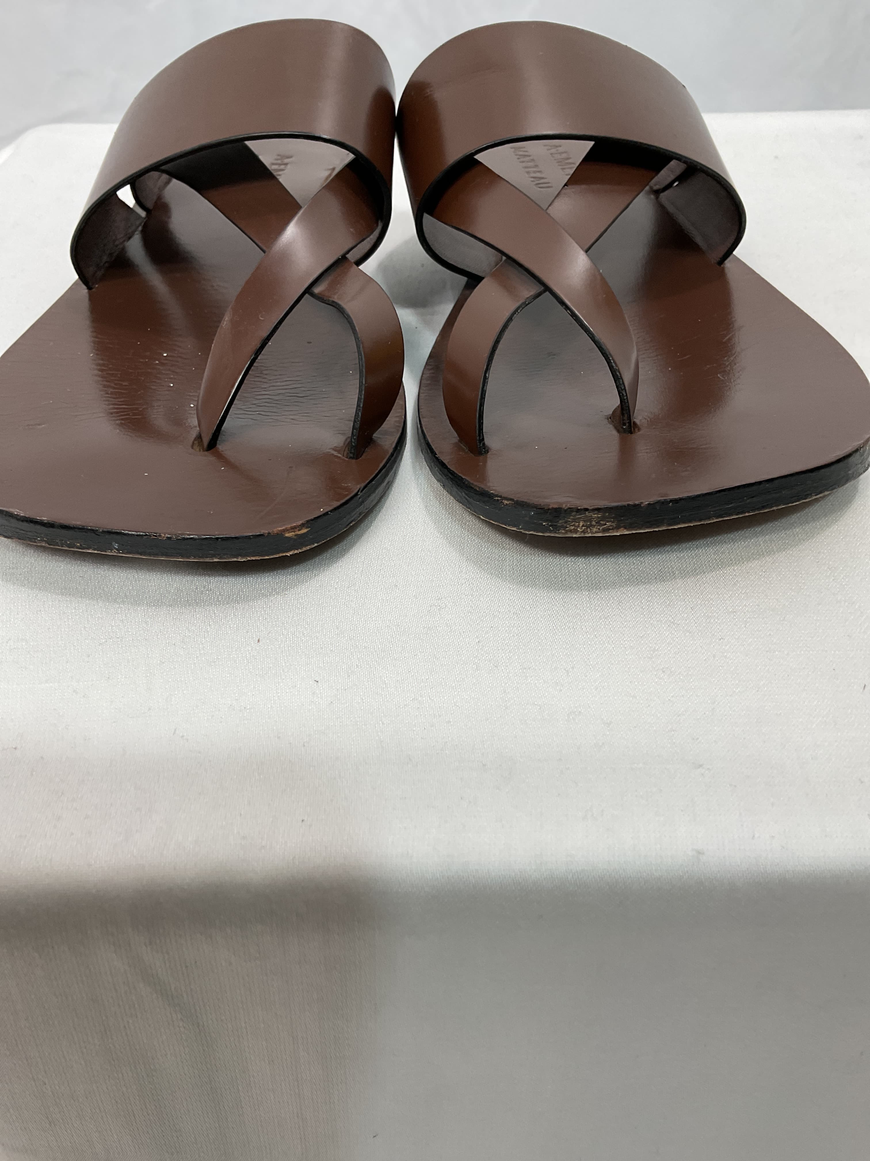A.emery X Matteau Silba Sandal In Chocolate - Image 2