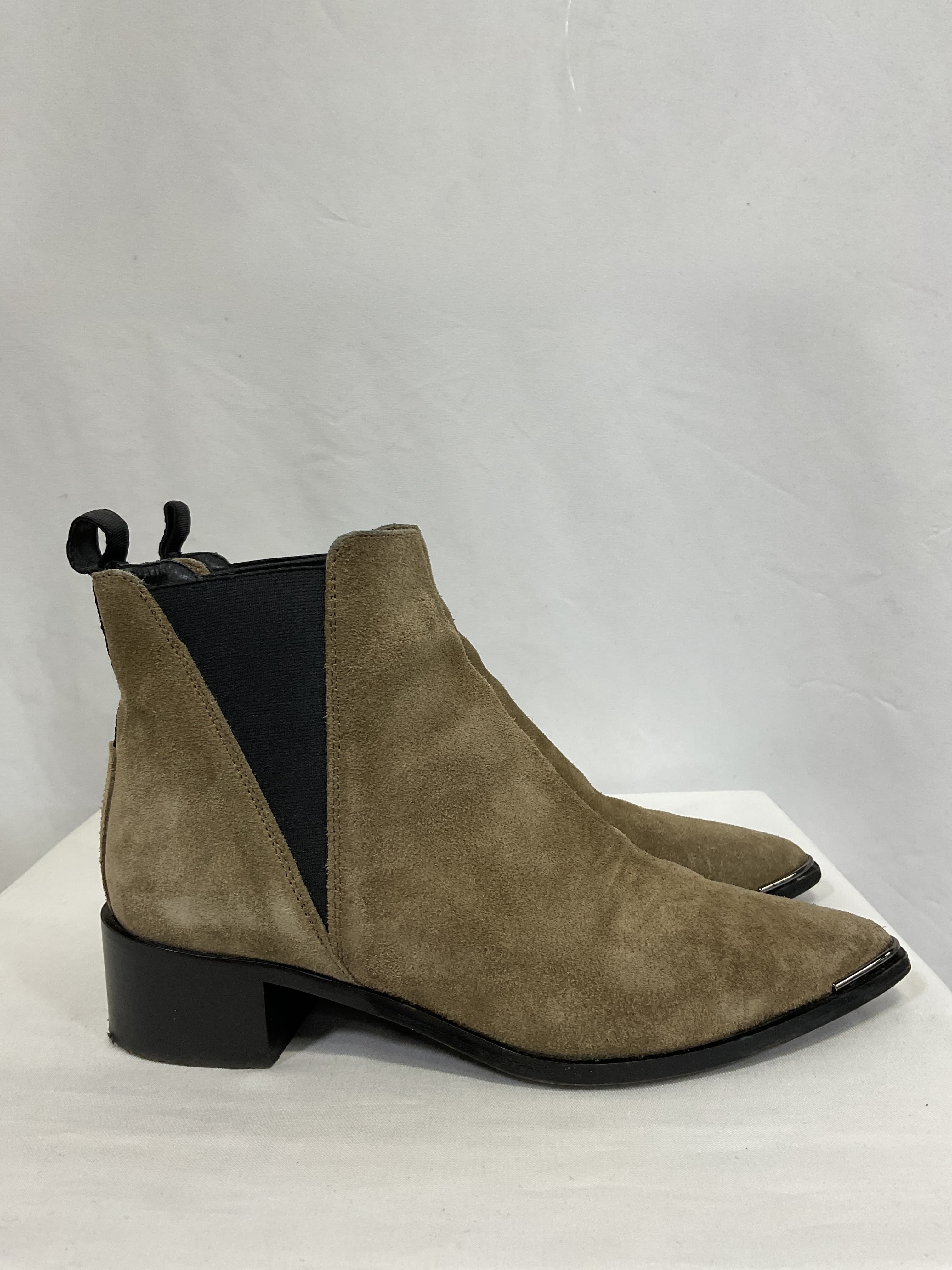 Suede Jensen Booties - Image 3