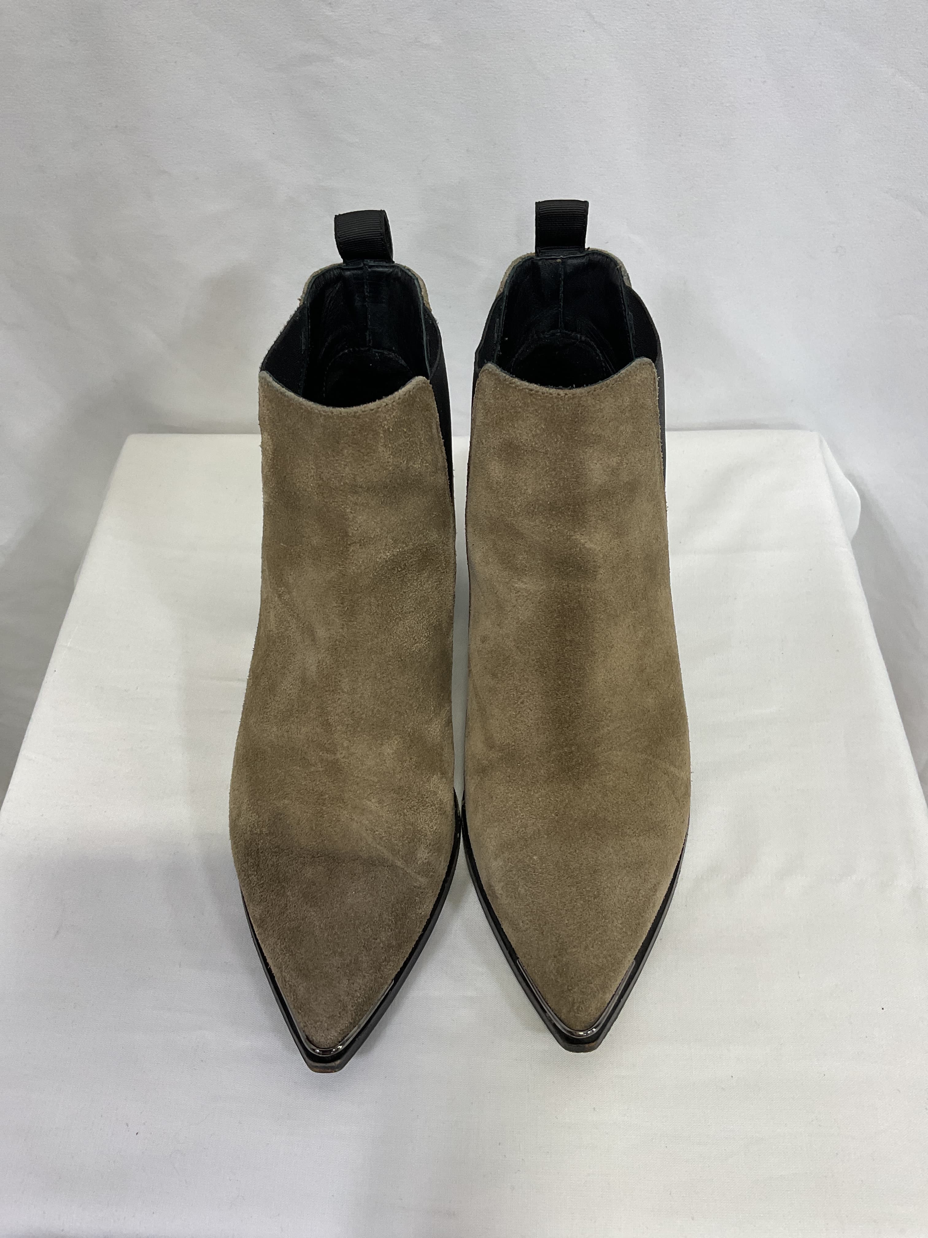 Suede Jensen Booties - Image 2