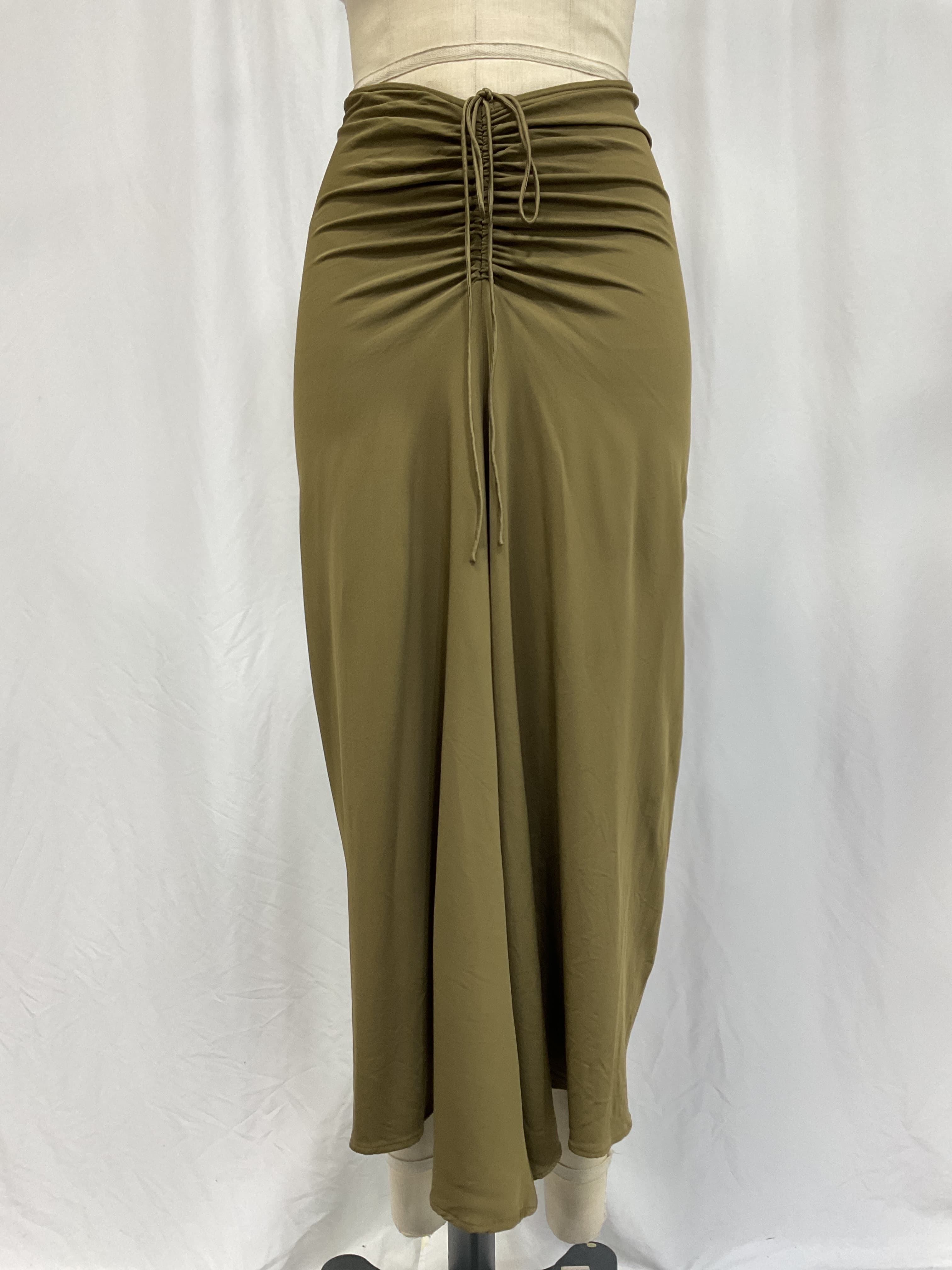 Ruched Skirt In Ash - Image 2