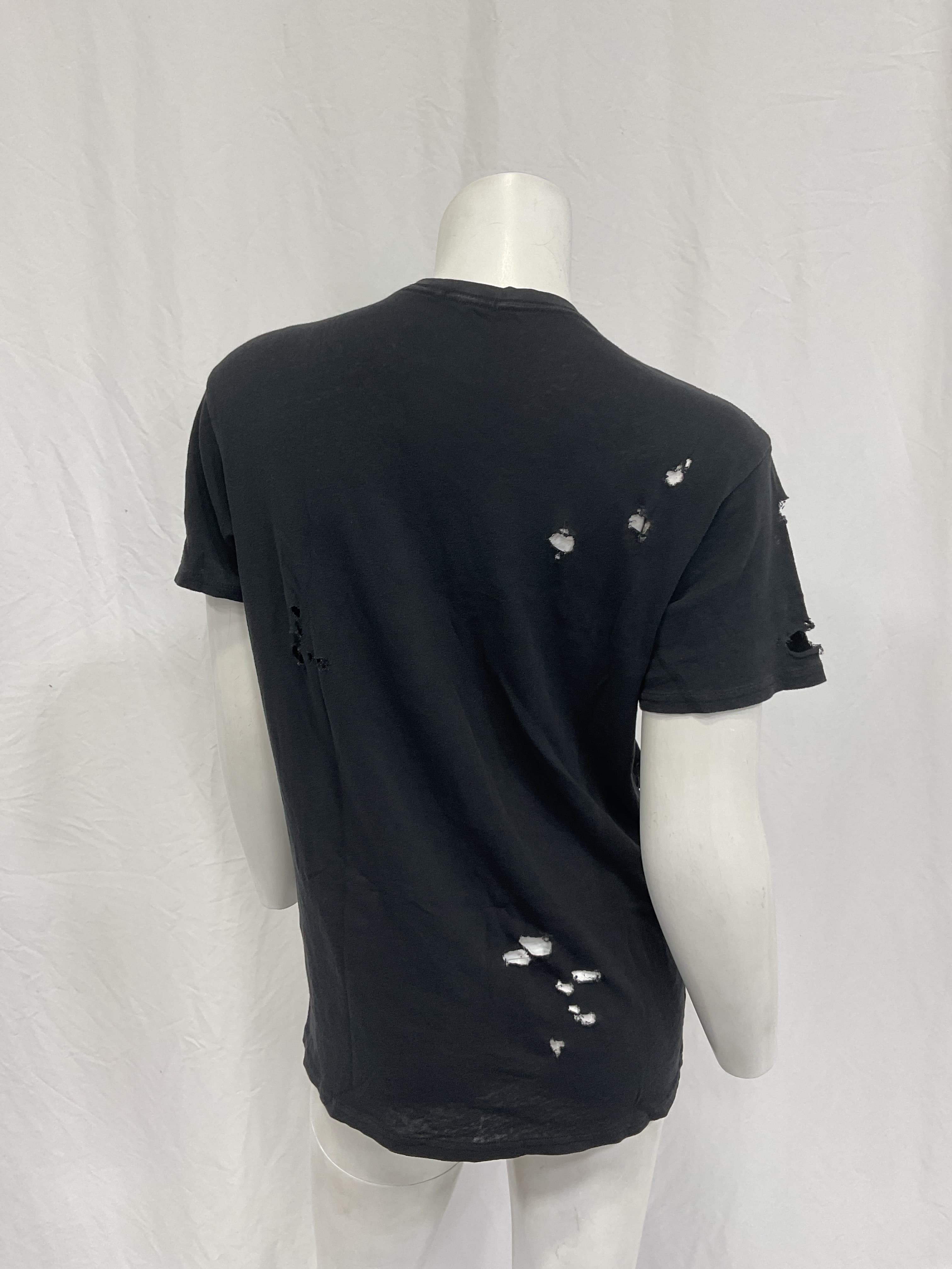 Fu Boy Tee In Acid Black - Image 3