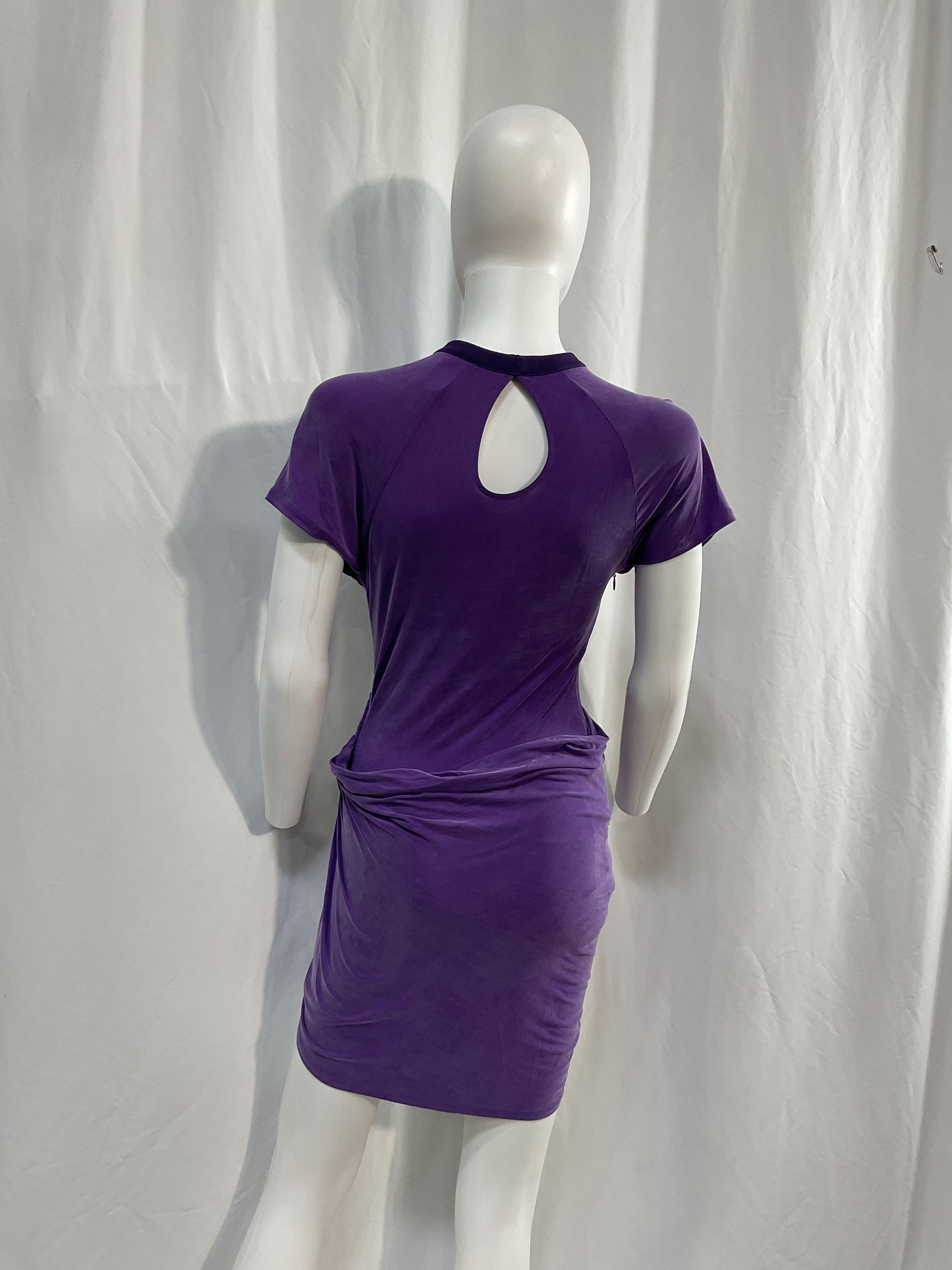 La Robe Espelho Court In Purple - Image 3