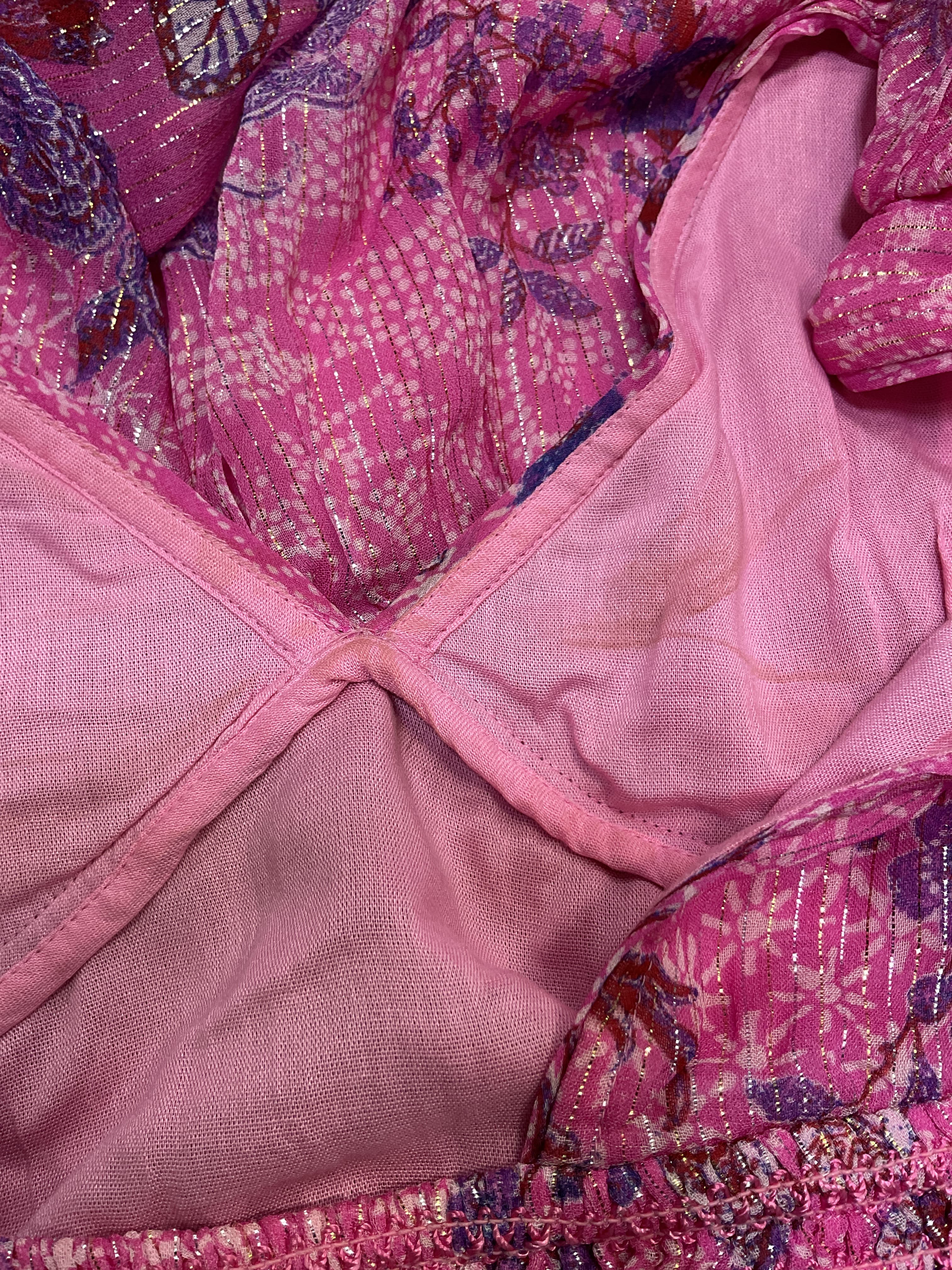 Amal Mini Dress In Pink - Image 2