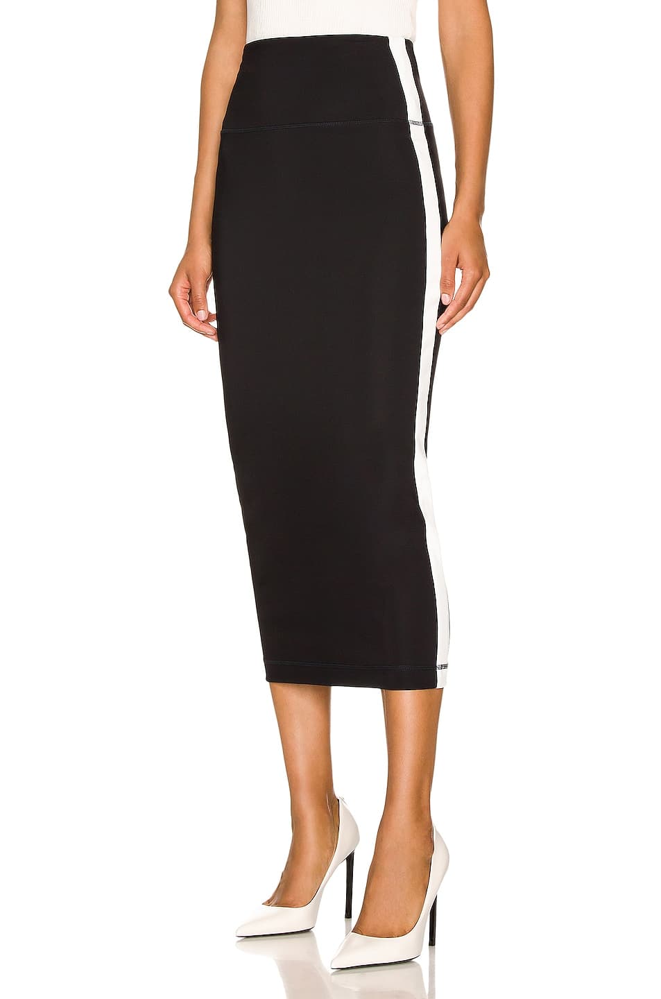 Wardrobe.nyc For Fwrd Sport Skirt In Black & White - Image 1