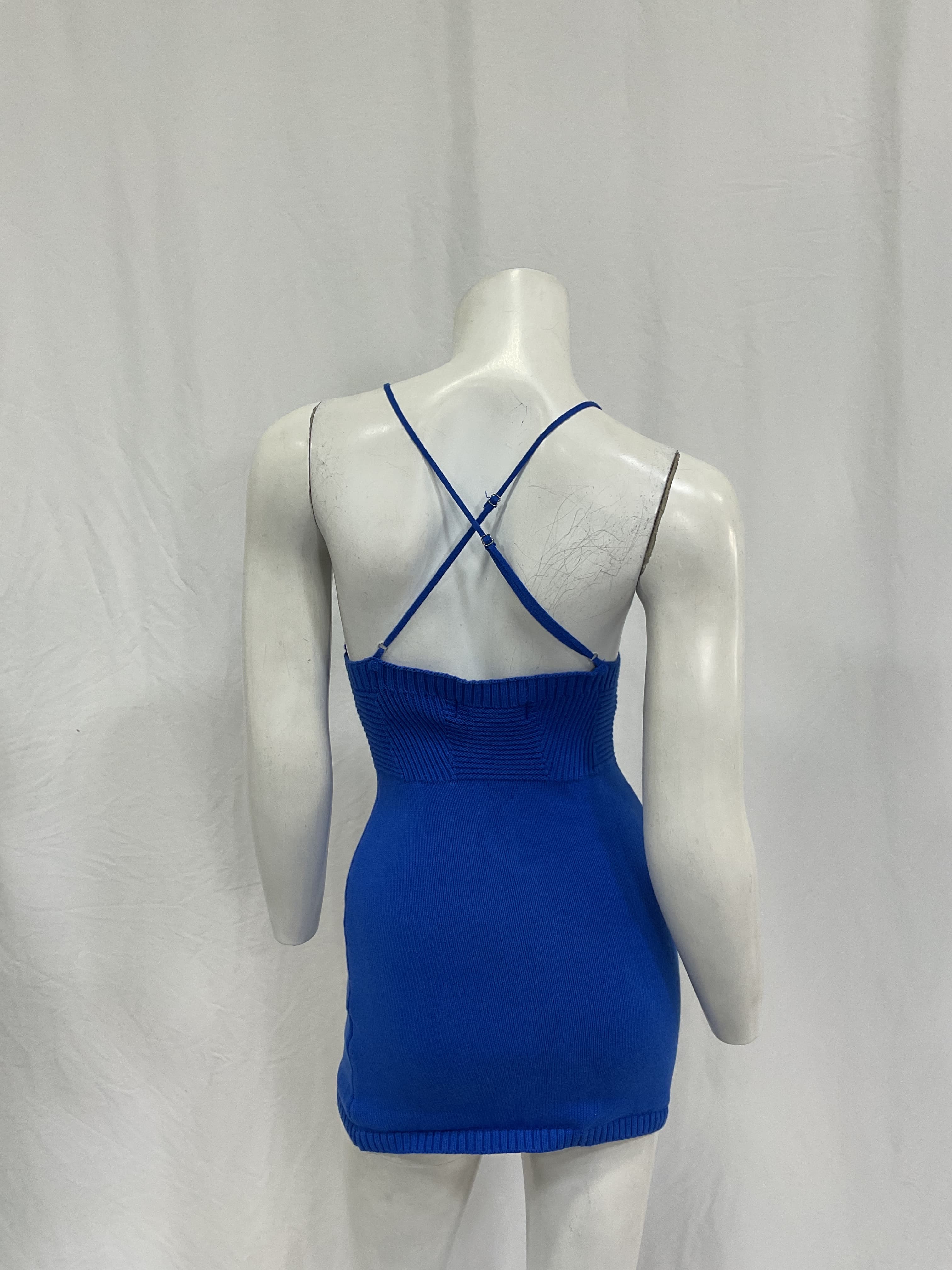 Breah Corset Mini Dress In Royal Blue - Image 2