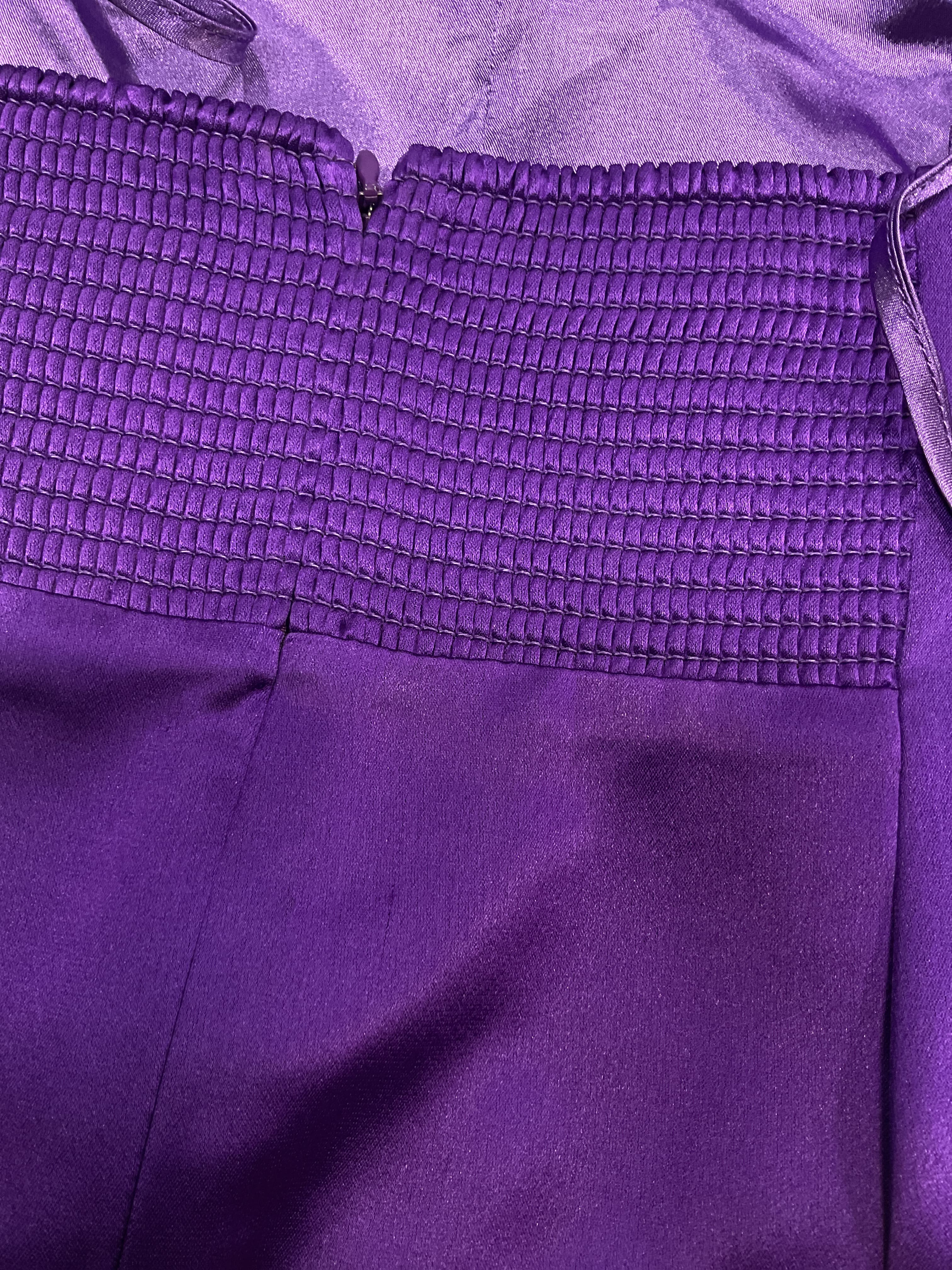 Janessa Dress In Royal Purple - Image 2