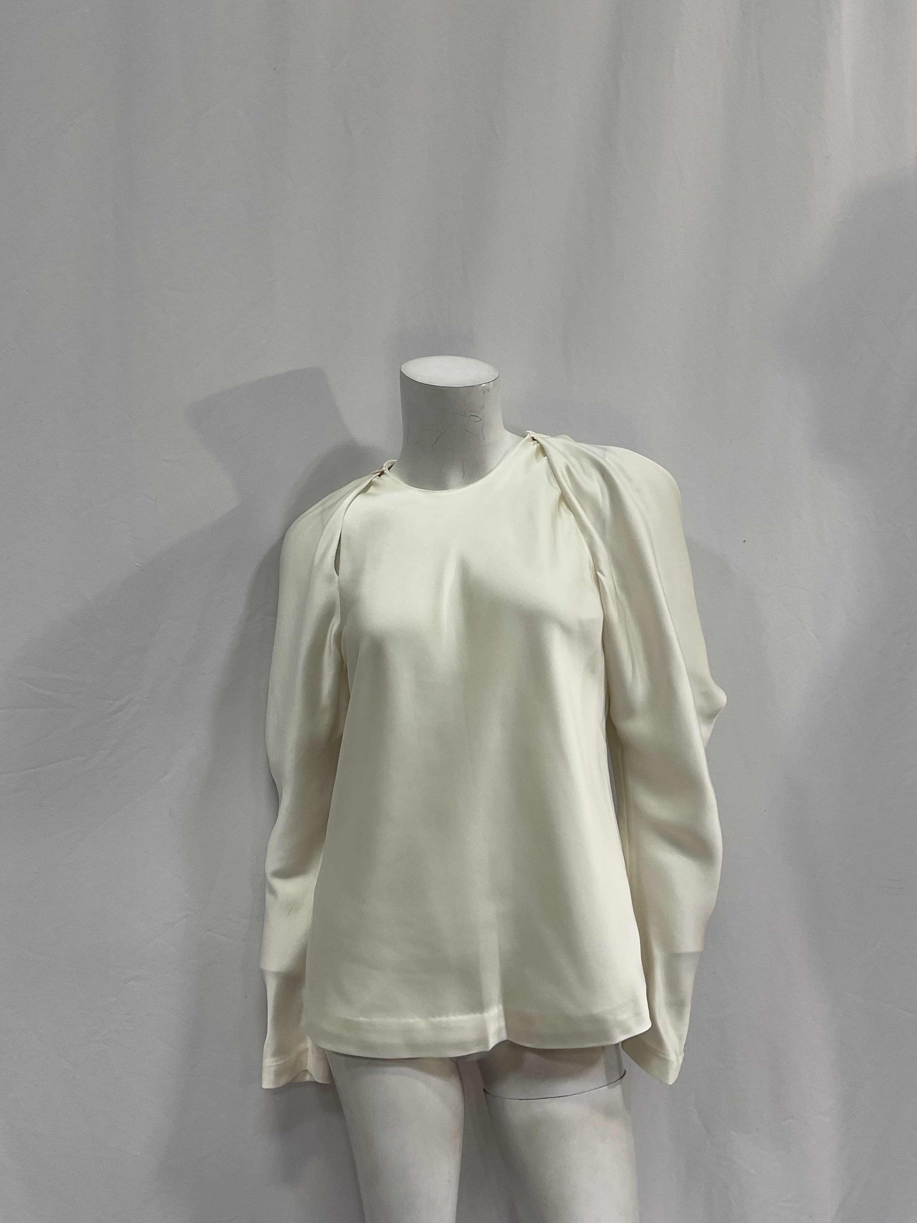 Marisa Cold Shoulder Top In Ivory - Image 2
