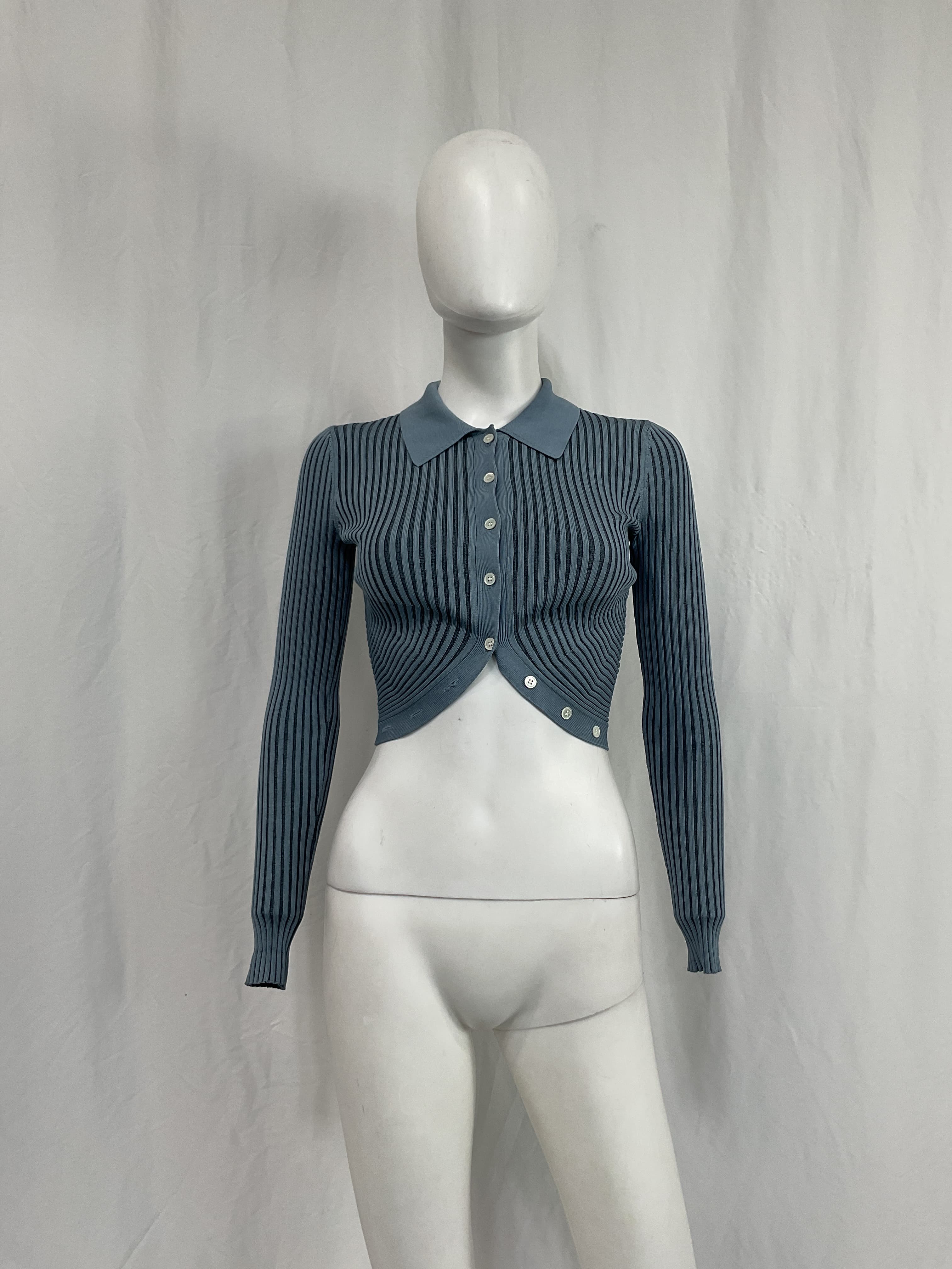 Sol Crop Top In Slate - Image 3