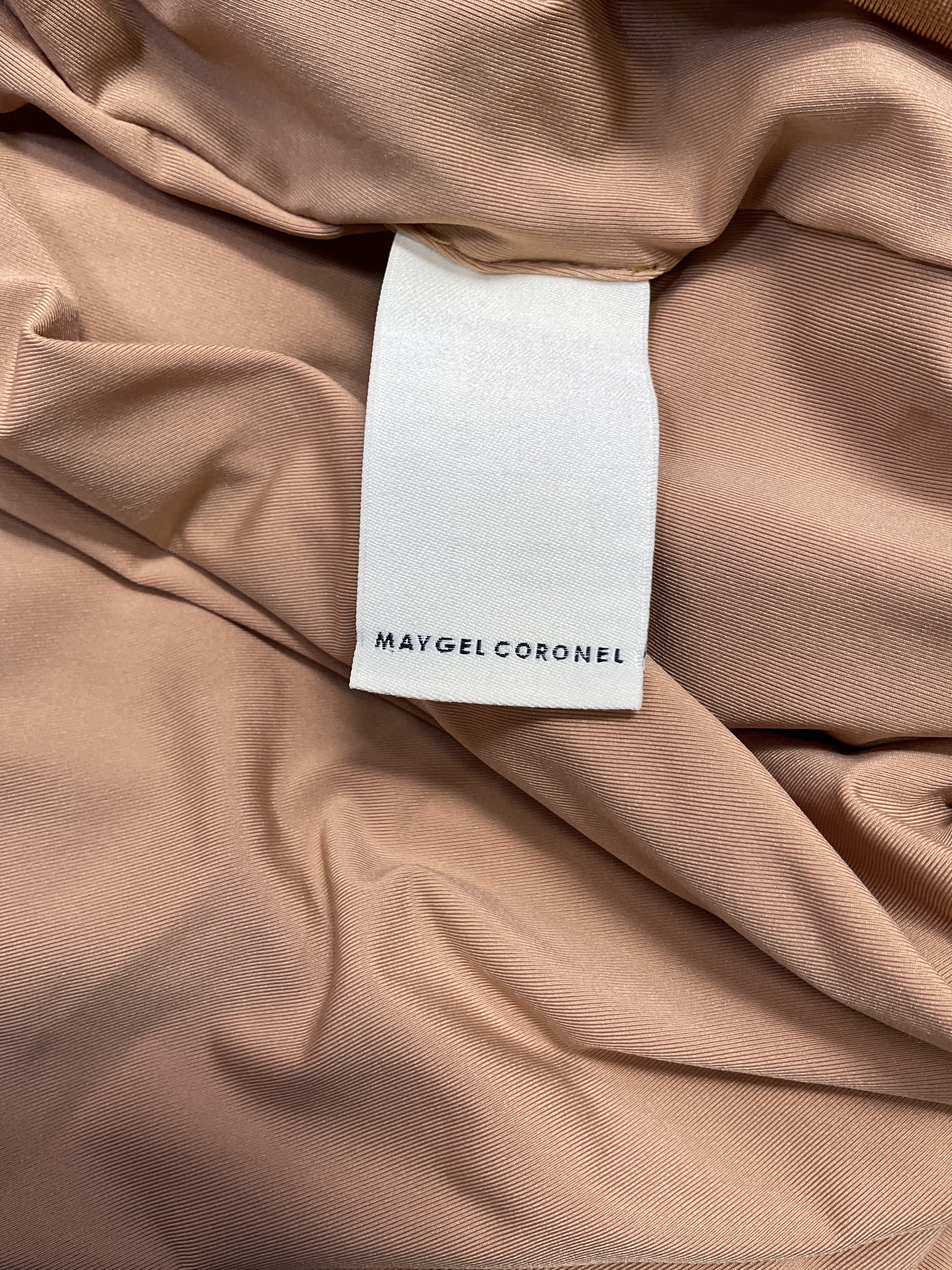 Celosia Dress In Champagne - Image 3